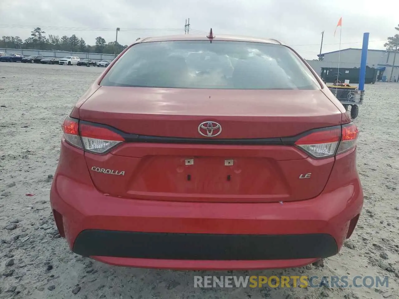 6 Photograph of a damaged car 5YFEPMAE6MP187789 TOYOTA COROLLA 2021