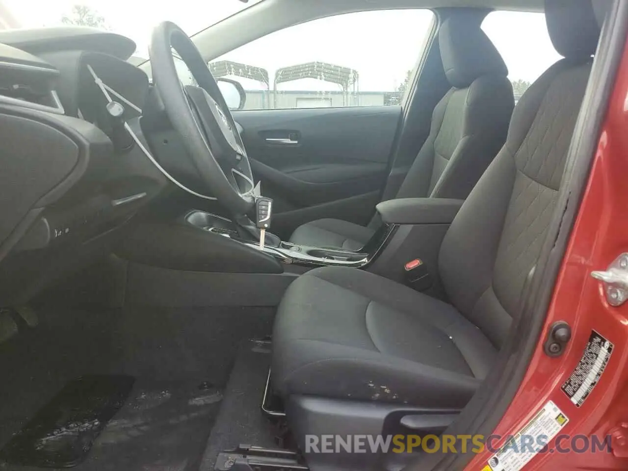 7 Photograph of a damaged car 5YFEPMAE6MP187789 TOYOTA COROLLA 2021