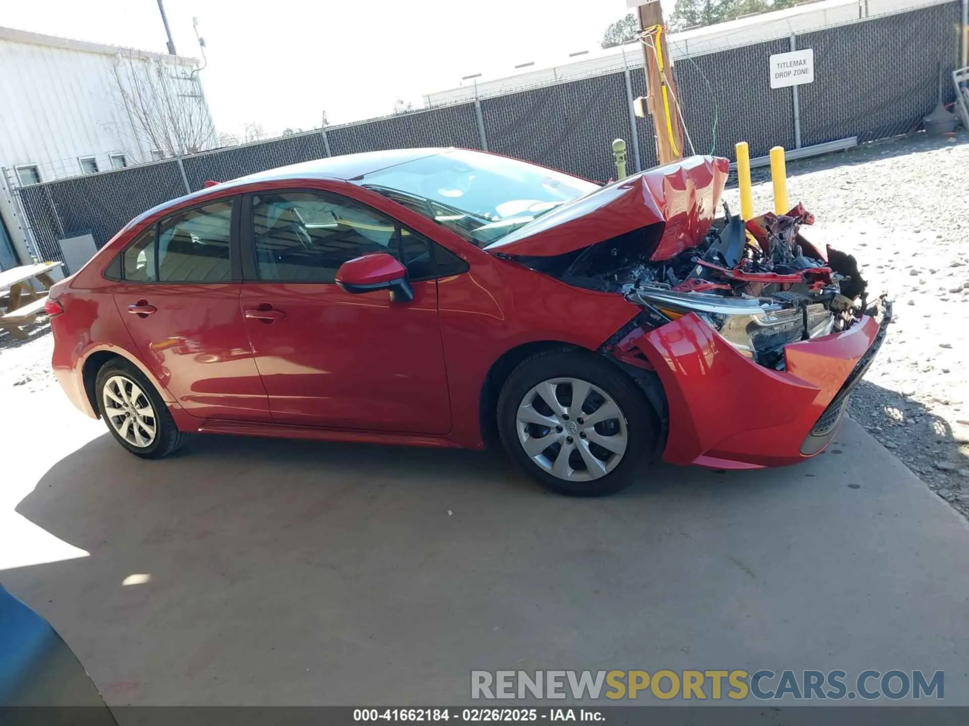 12 Photograph of a damaged car 5YFEPMAE6MP189431 TOYOTA COROLLA 2021