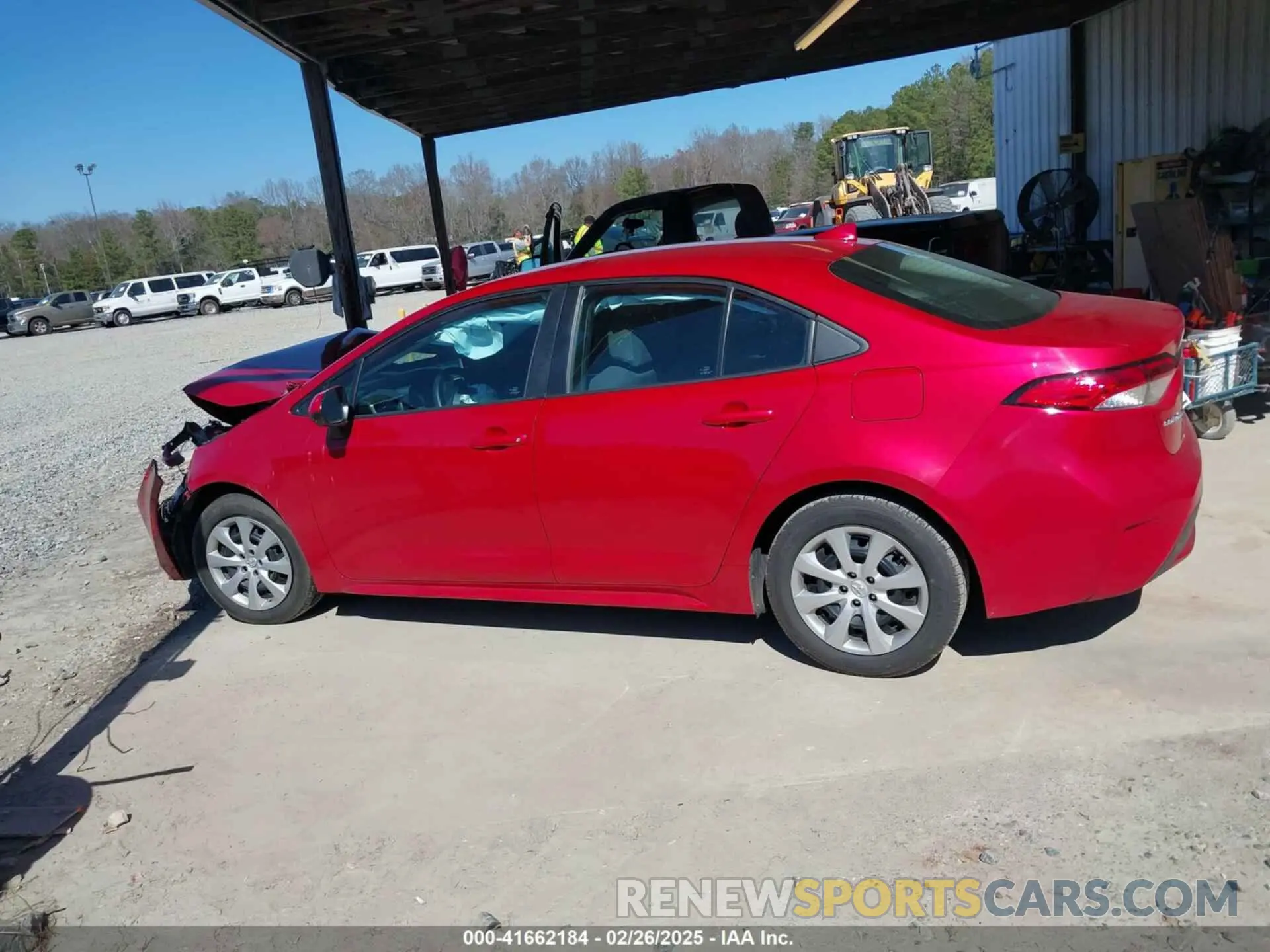 13 Photograph of a damaged car 5YFEPMAE6MP189431 TOYOTA COROLLA 2021