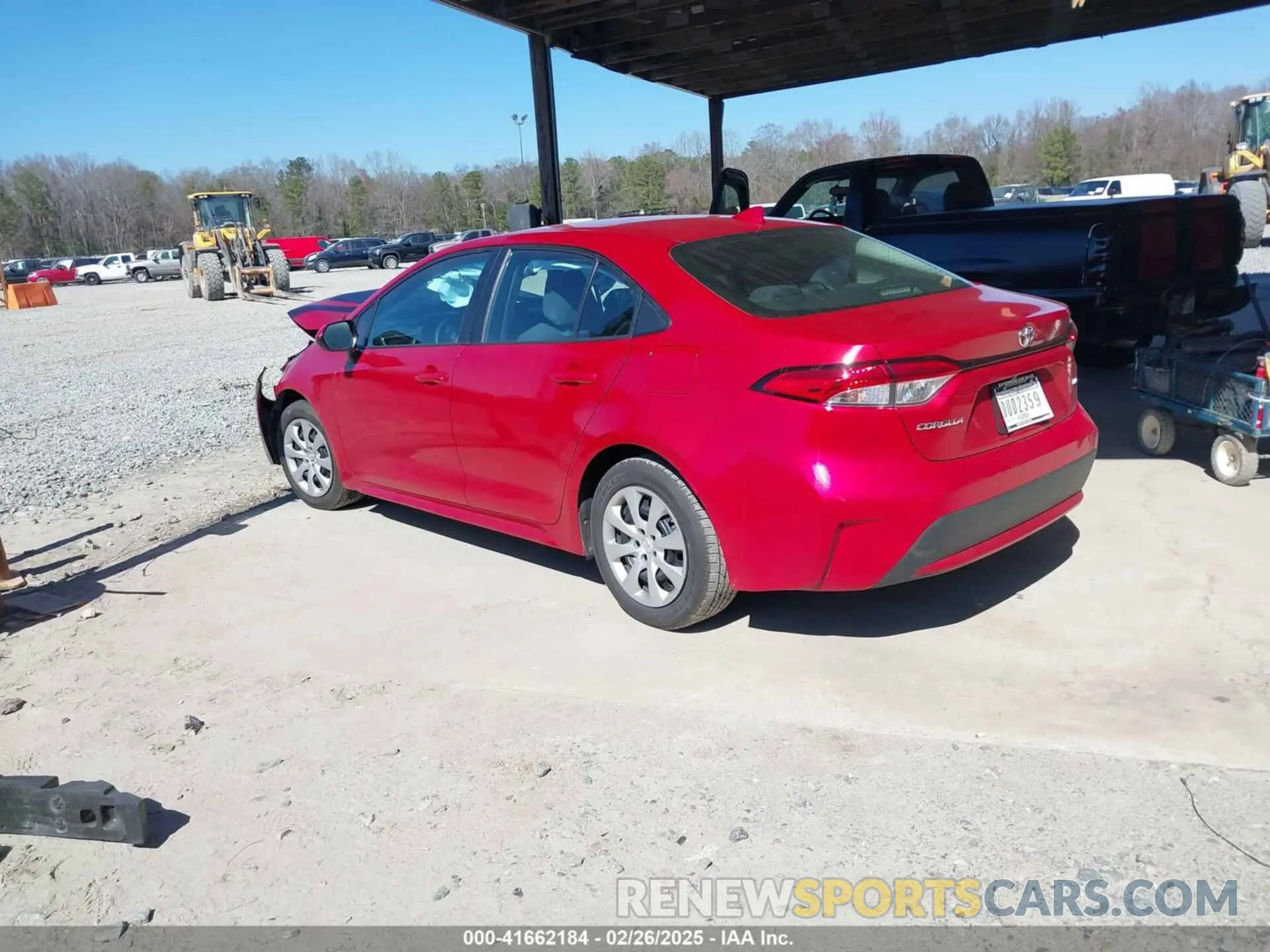 3 Photograph of a damaged car 5YFEPMAE6MP189431 TOYOTA COROLLA 2021