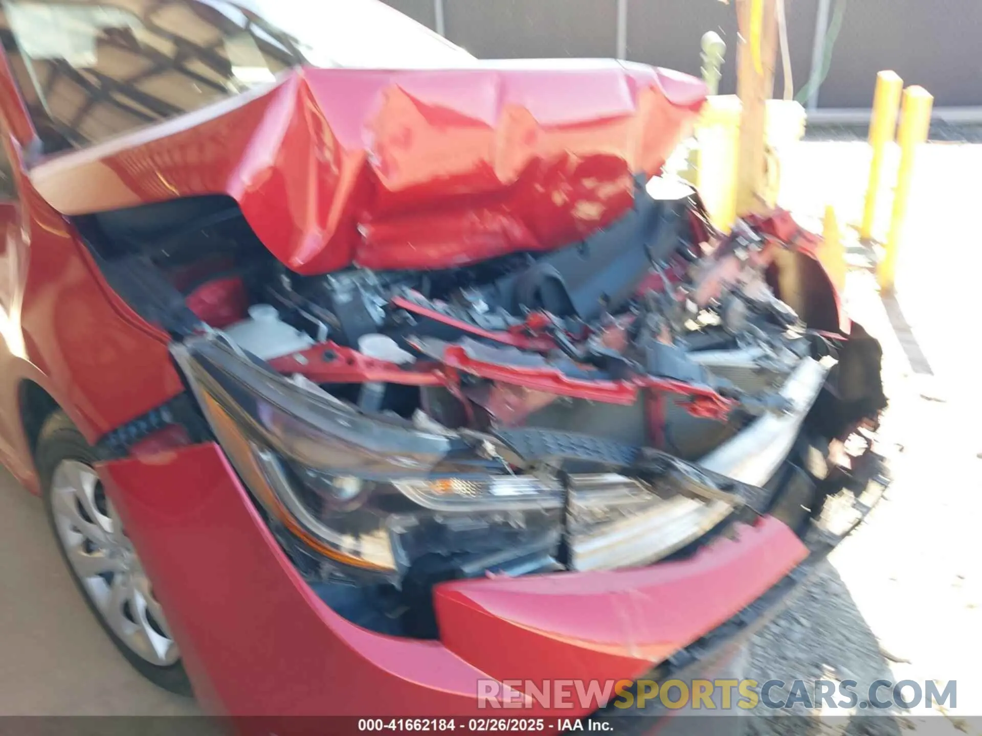 6 Photograph of a damaged car 5YFEPMAE6MP189431 TOYOTA COROLLA 2021