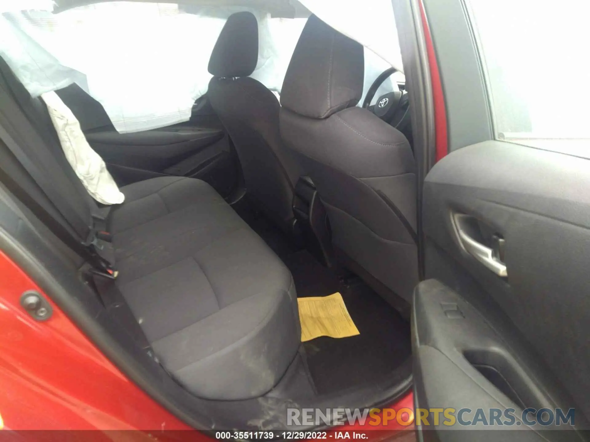 8 Photograph of a damaged car 5YFEPMAE6MP192703 TOYOTA COROLLA 2021
