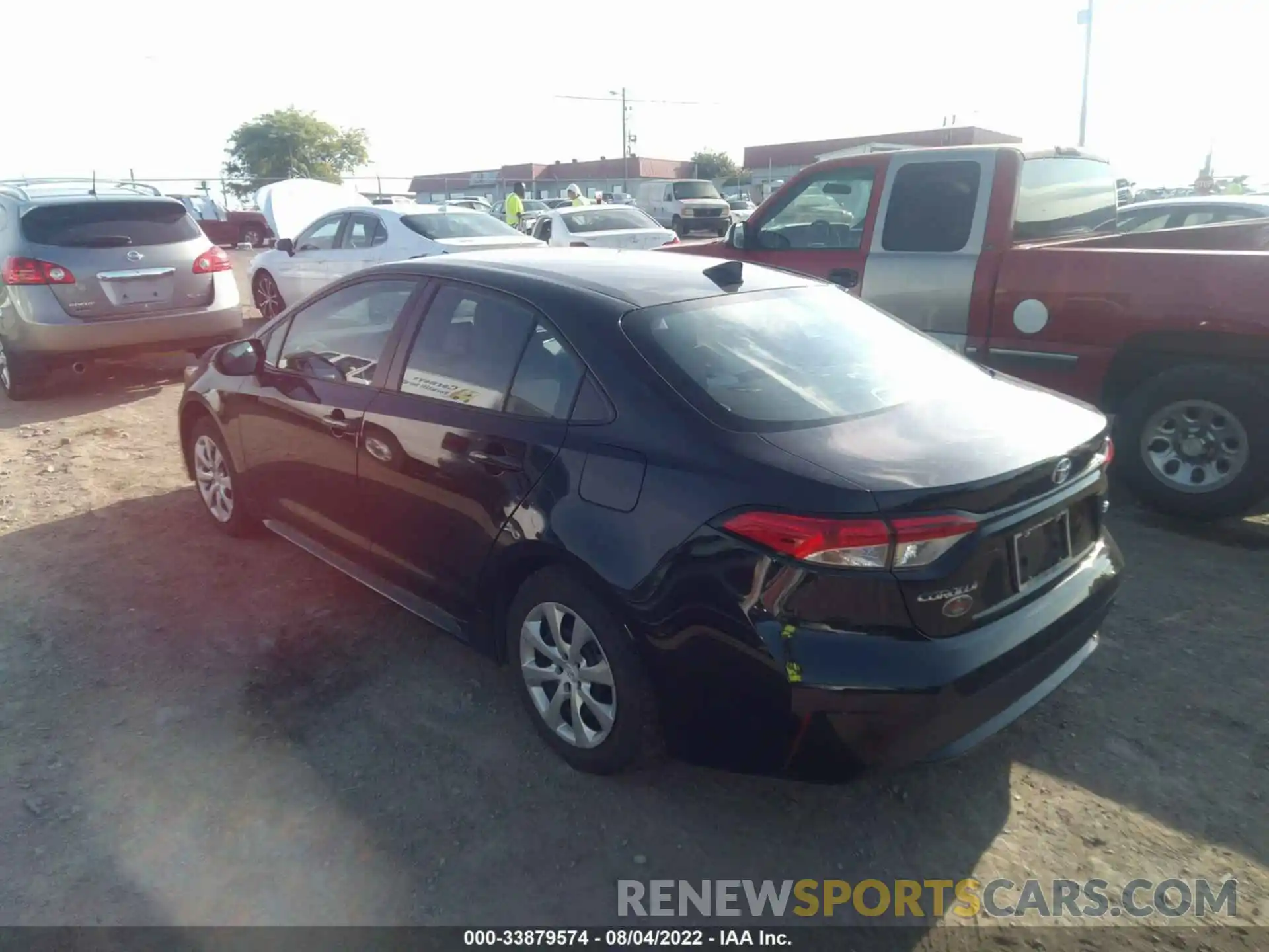 3 Photograph of a damaged car 5YFEPMAE6MP196248 TOYOTA COROLLA 2021