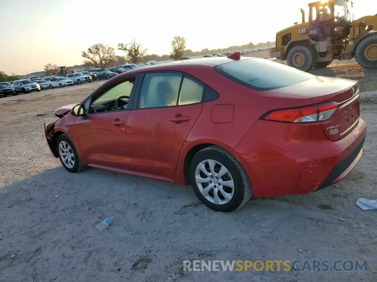 2 Photograph of a damaged car 5YFEPMAE6MP196640 TOYOTA COROLLA 2021