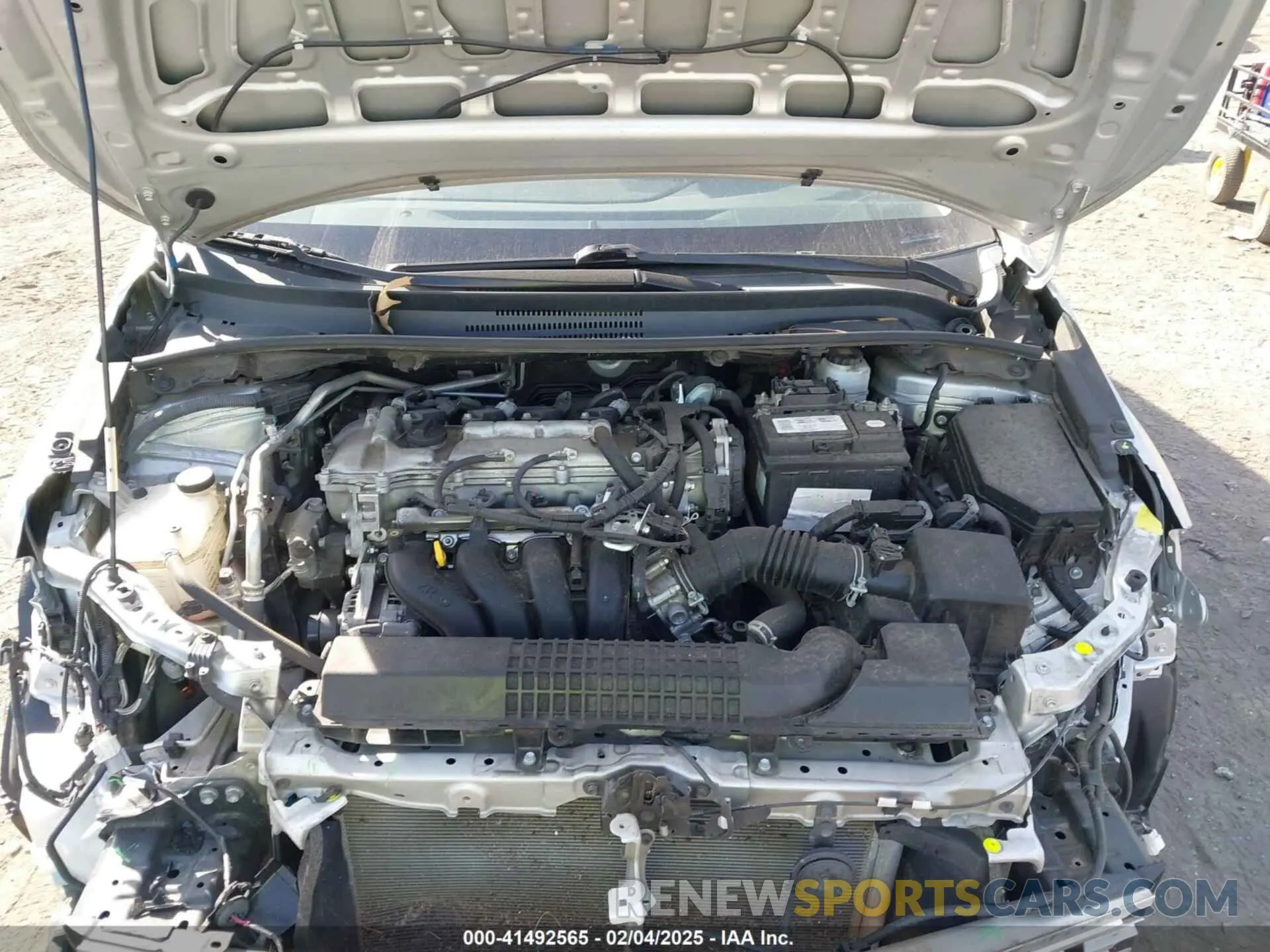 10 Photograph of a damaged car 5YFEPMAE6MP211881 TOYOTA COROLLA 2021