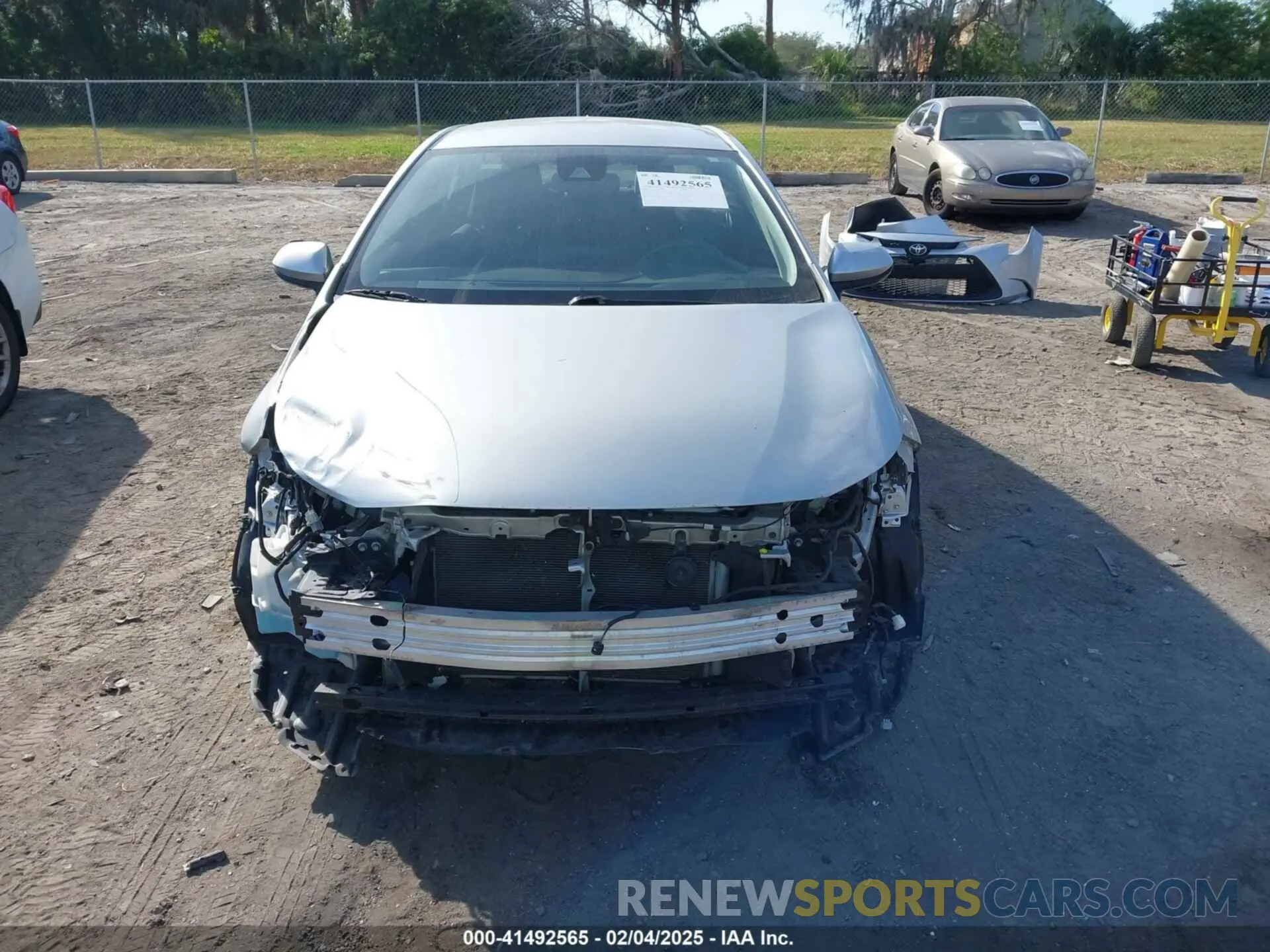 13 Photograph of a damaged car 5YFEPMAE6MP211881 TOYOTA COROLLA 2021