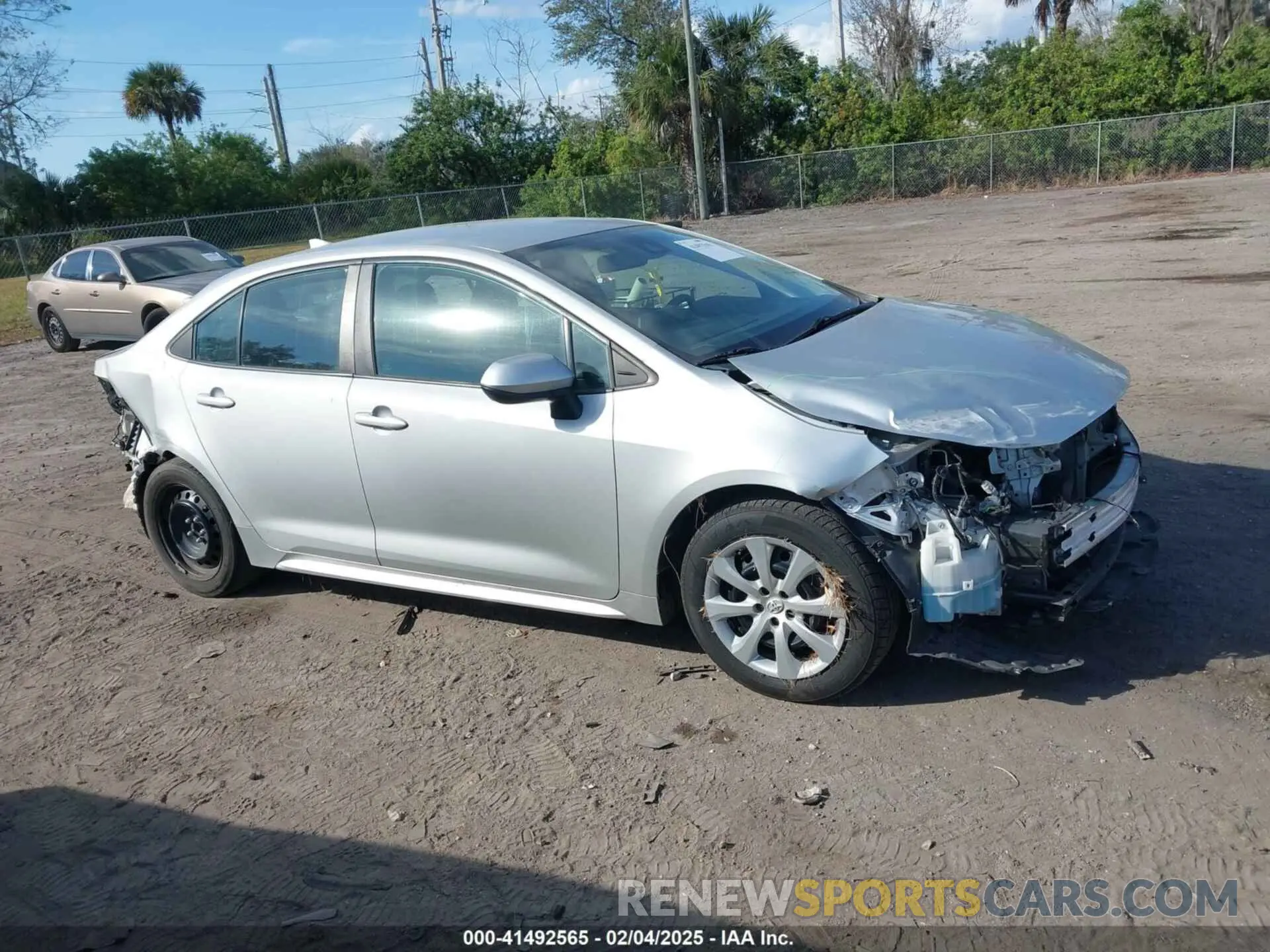 14 Photograph of a damaged car 5YFEPMAE6MP211881 TOYOTA COROLLA 2021