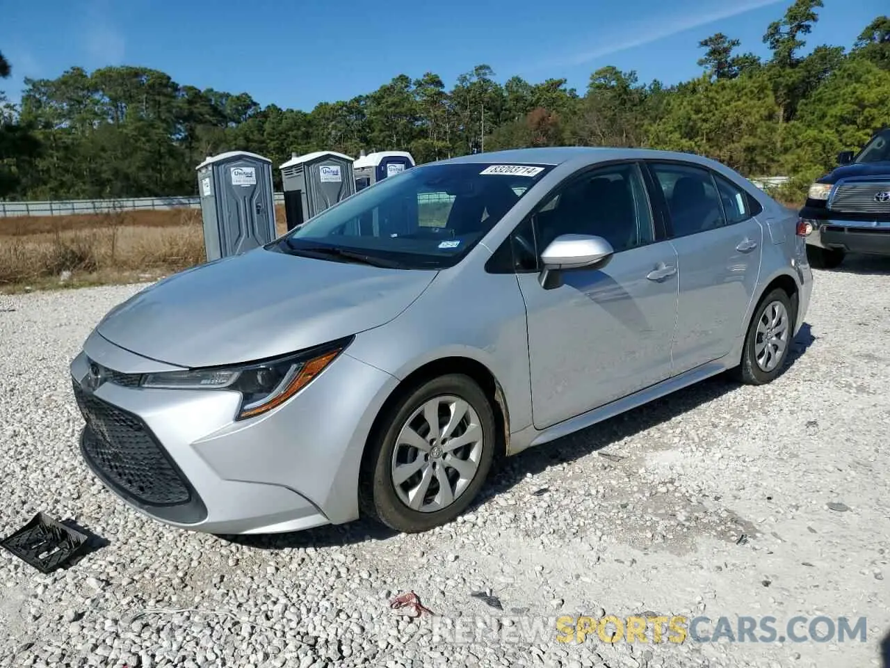 1 Photograph of a damaged car 5YFEPMAE6MP212108 TOYOTA COROLLA 2021