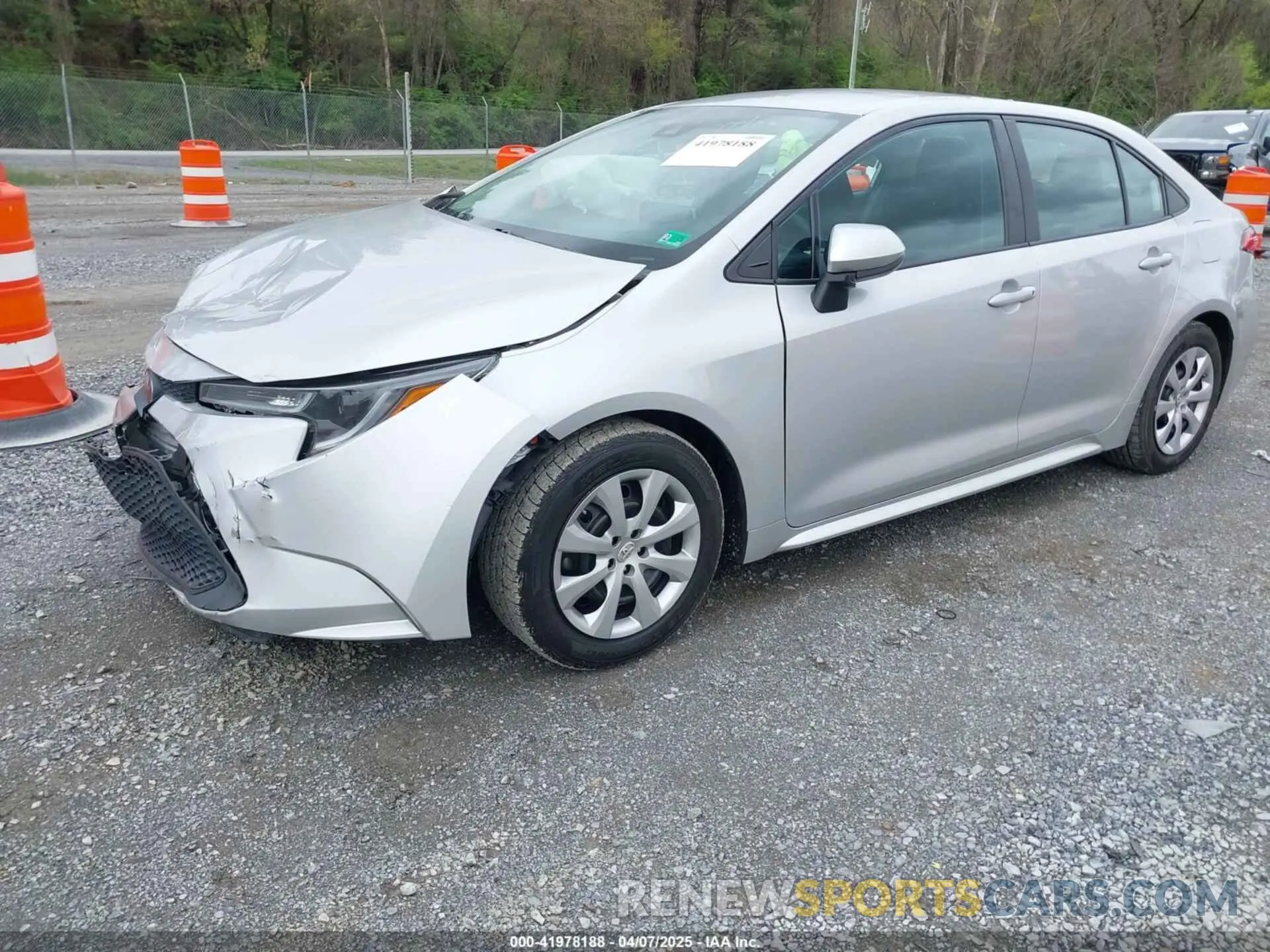 2 Photograph of a damaged car 5YFEPMAE6MP213470 TOYOTA COROLLA 2021