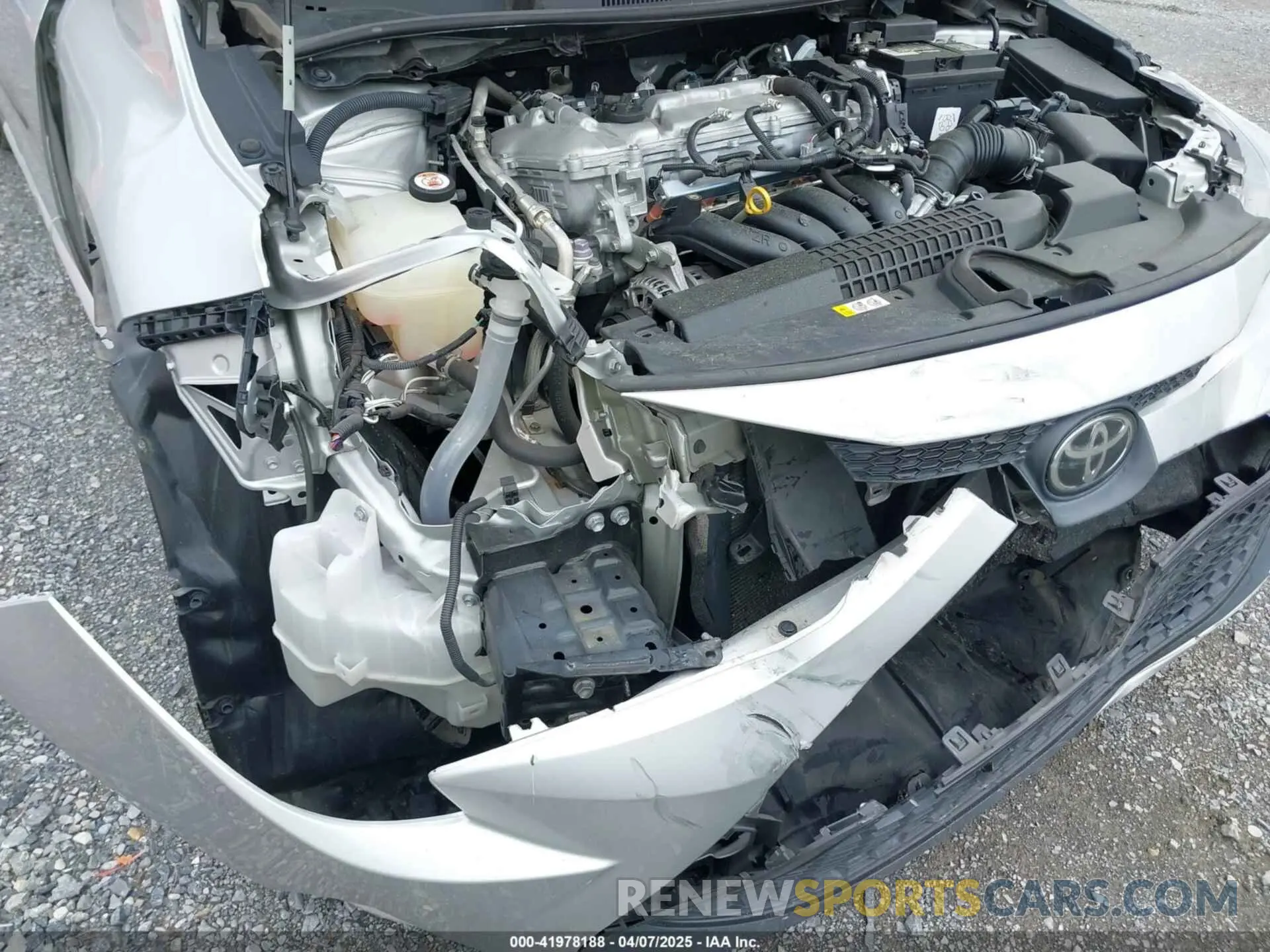 6 Photograph of a damaged car 5YFEPMAE6MP213470 TOYOTA COROLLA 2021