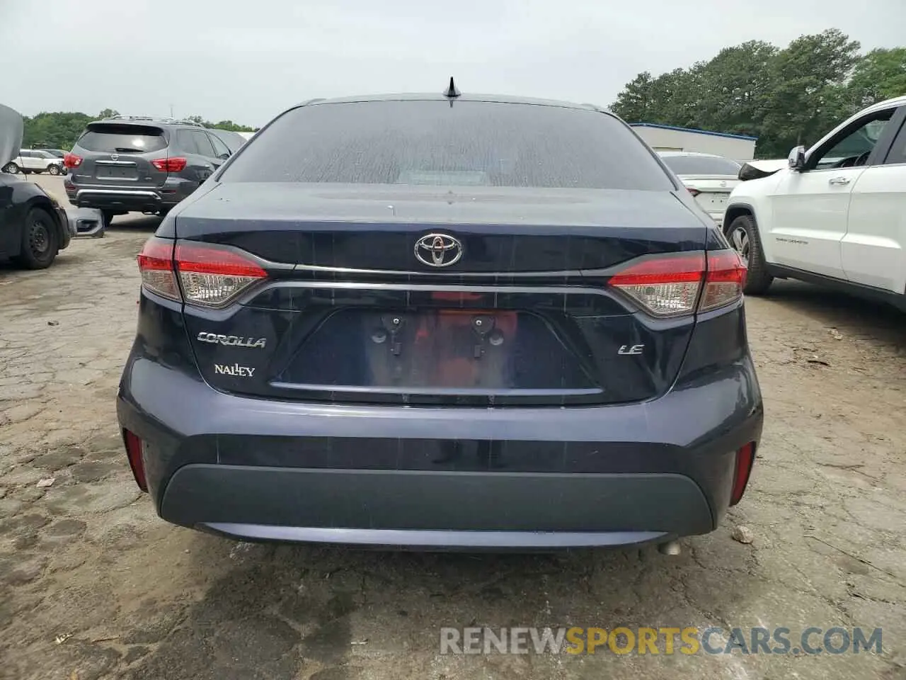 6 Photograph of a damaged car 5YFEPMAE6MP214344 TOYOTA COROLLA 2021