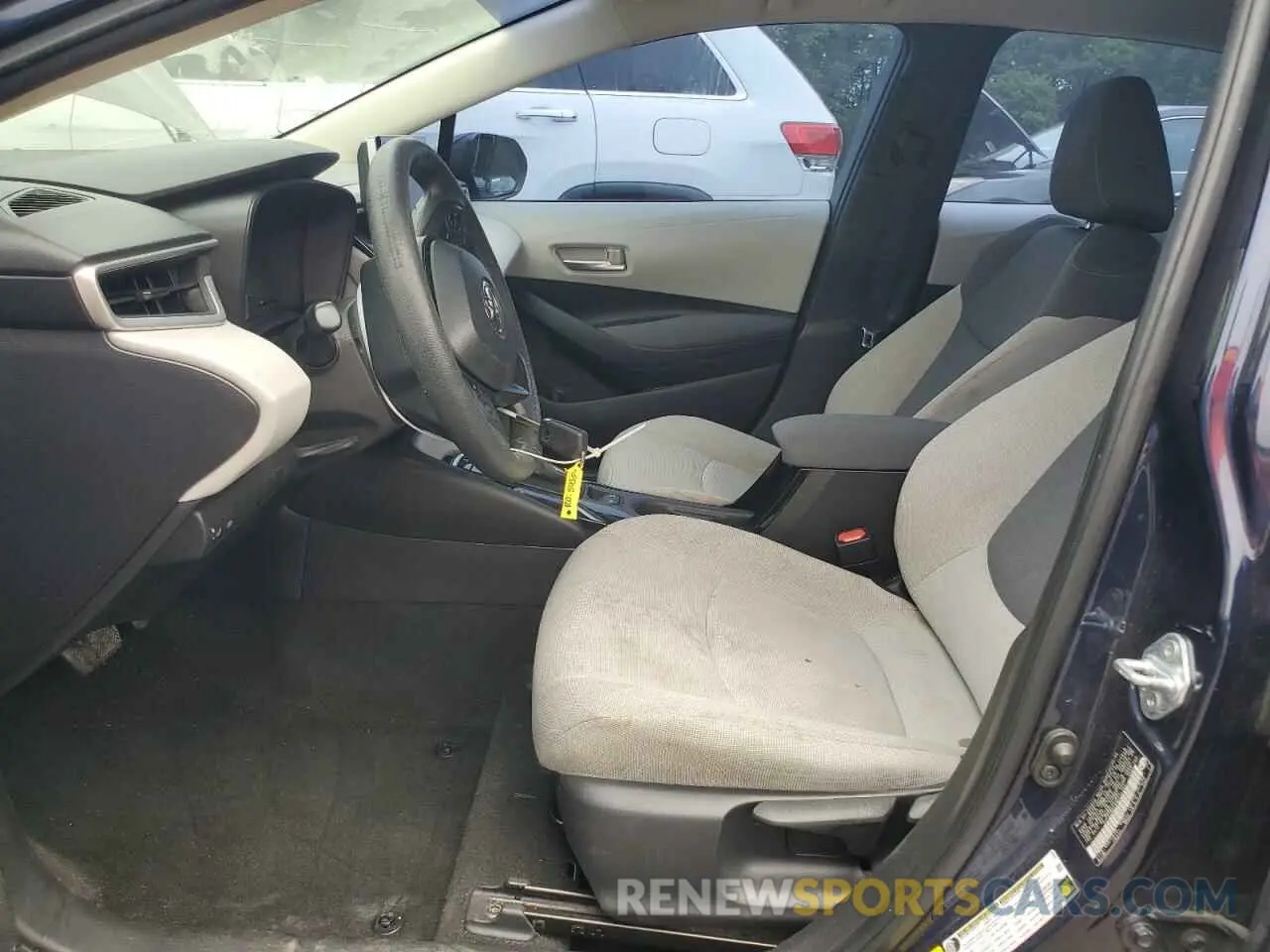 7 Photograph of a damaged car 5YFEPMAE6MP214344 TOYOTA COROLLA 2021