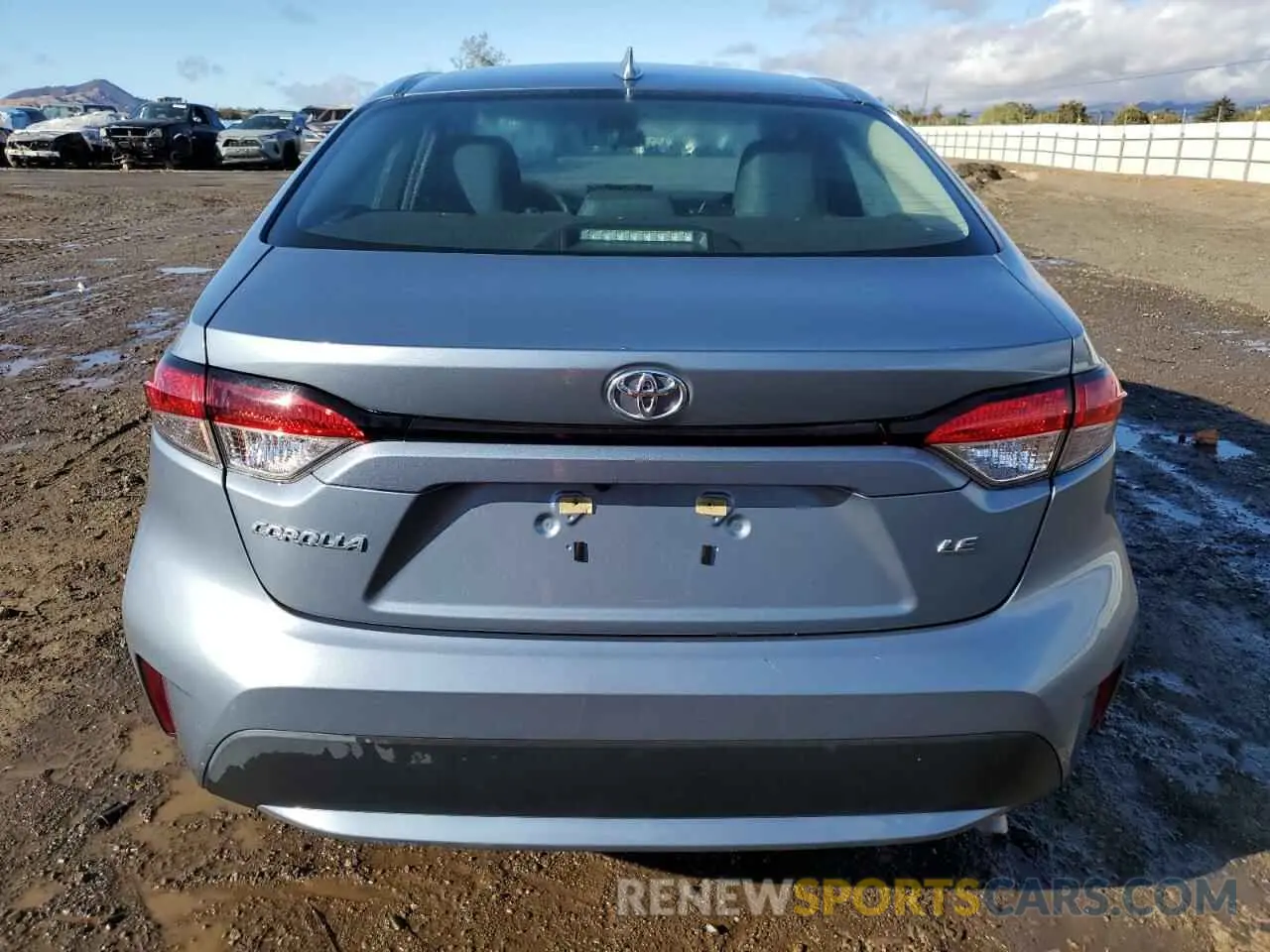 6 Photograph of a damaged car 5YFEPMAE6MP216417 TOYOTA COROLLA 2021