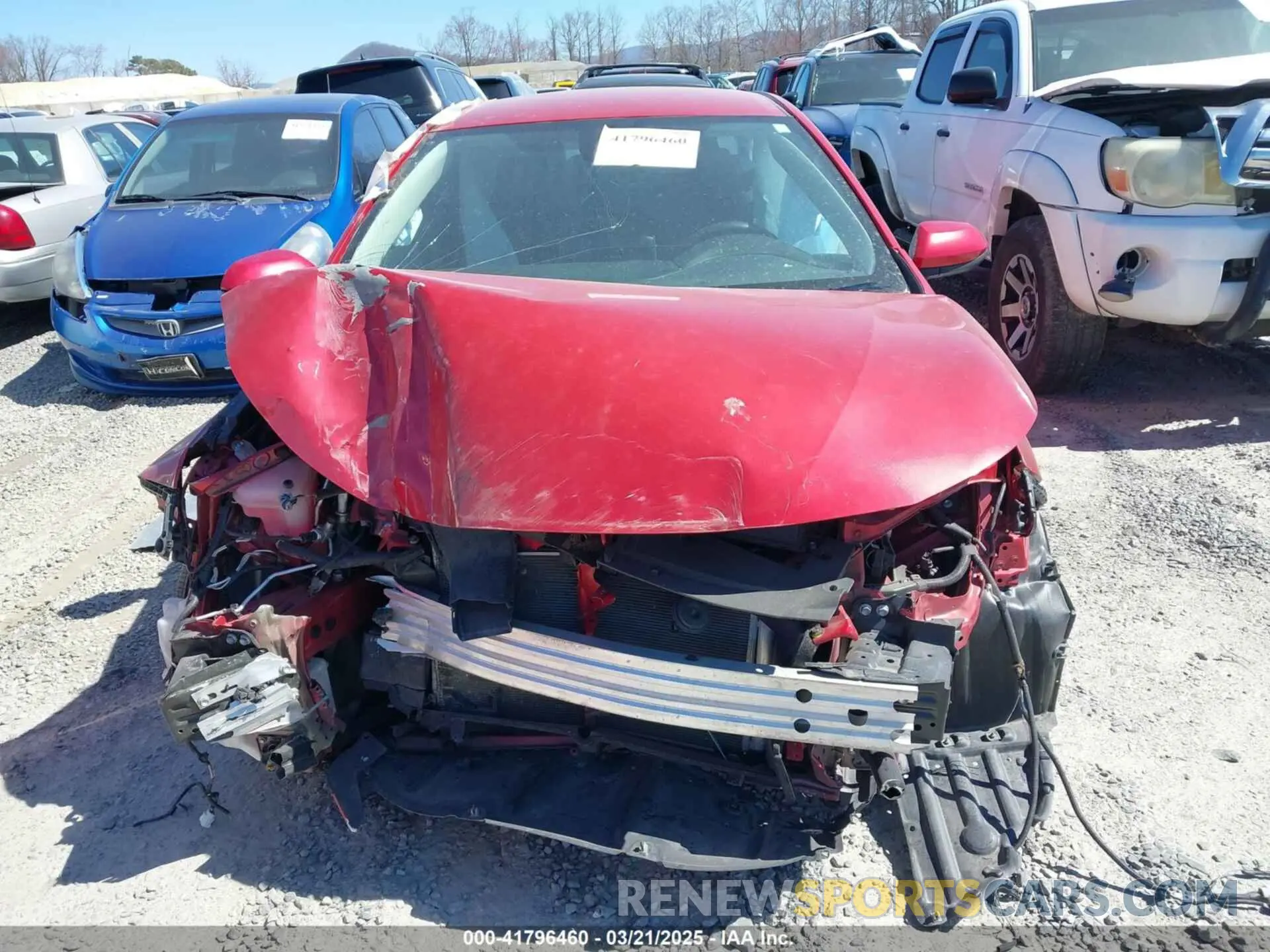 12 Photograph of a damaged car 5YFEPMAE6MP217633 TOYOTA COROLLA 2021