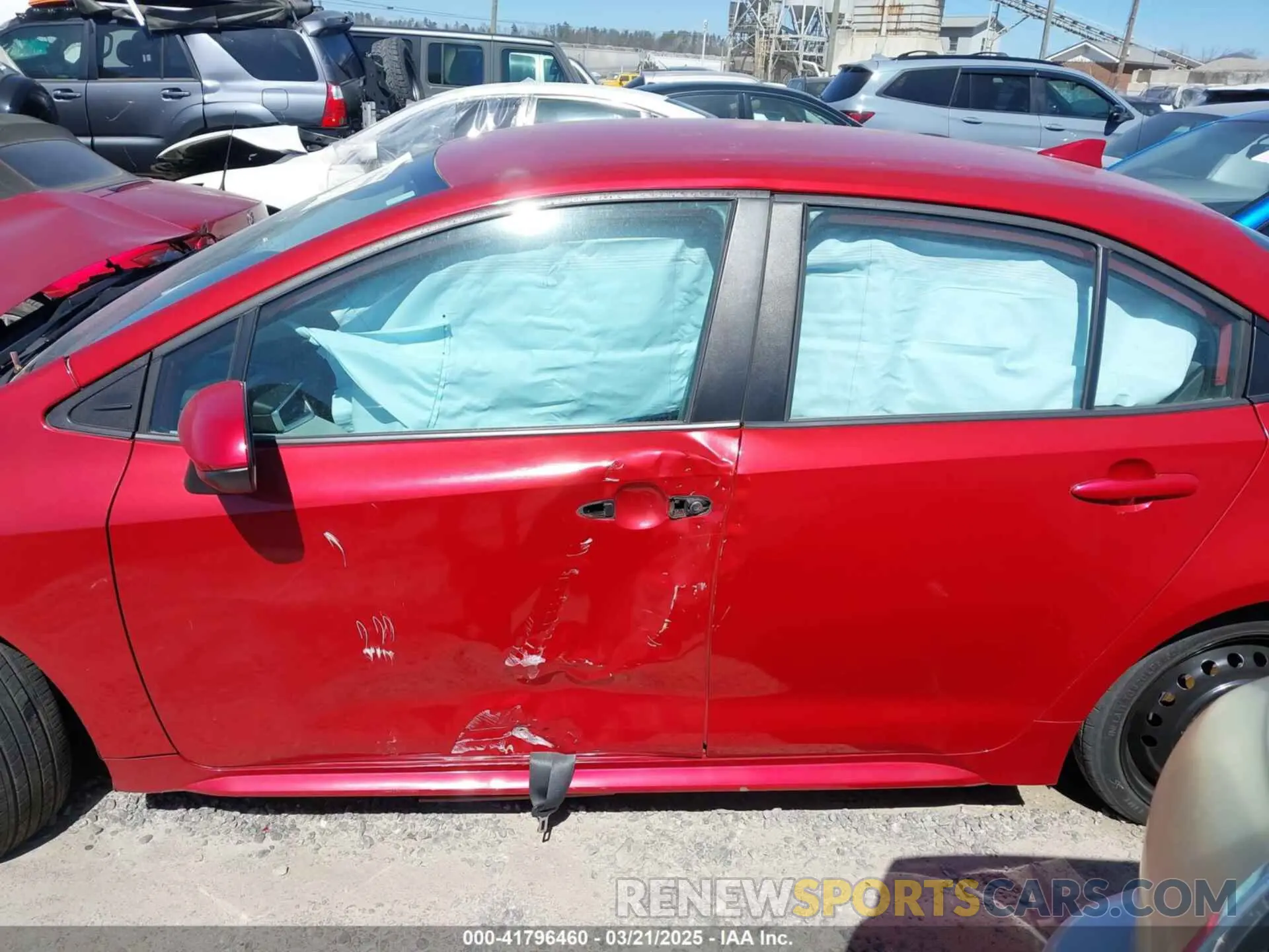 14 Photograph of a damaged car 5YFEPMAE6MP217633 TOYOTA COROLLA 2021