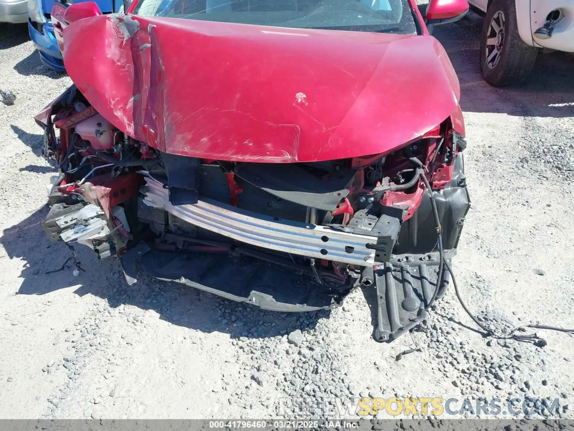 6 Photograph of a damaged car 5YFEPMAE6MP217633 TOYOTA COROLLA 2021