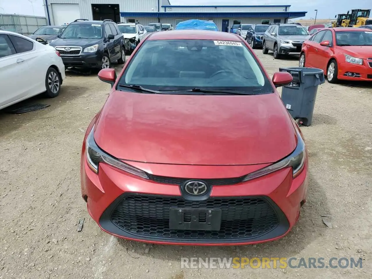 5 Photograph of a damaged car 5YFEPMAE6MP225621 TOYOTA COROLLA 2021