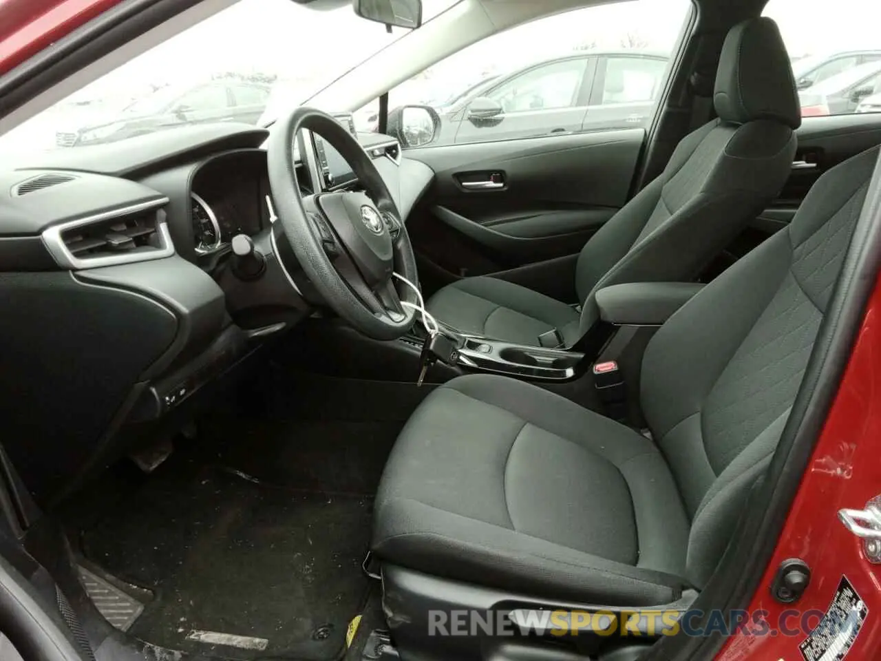 7 Photograph of a damaged car 5YFEPMAE6MP225621 TOYOTA COROLLA 2021