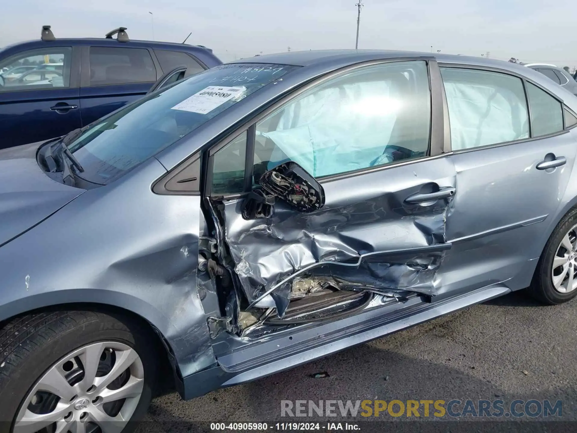 6 Photograph of a damaged car 5YFEPMAE6MP228129 TOYOTA COROLLA 2021