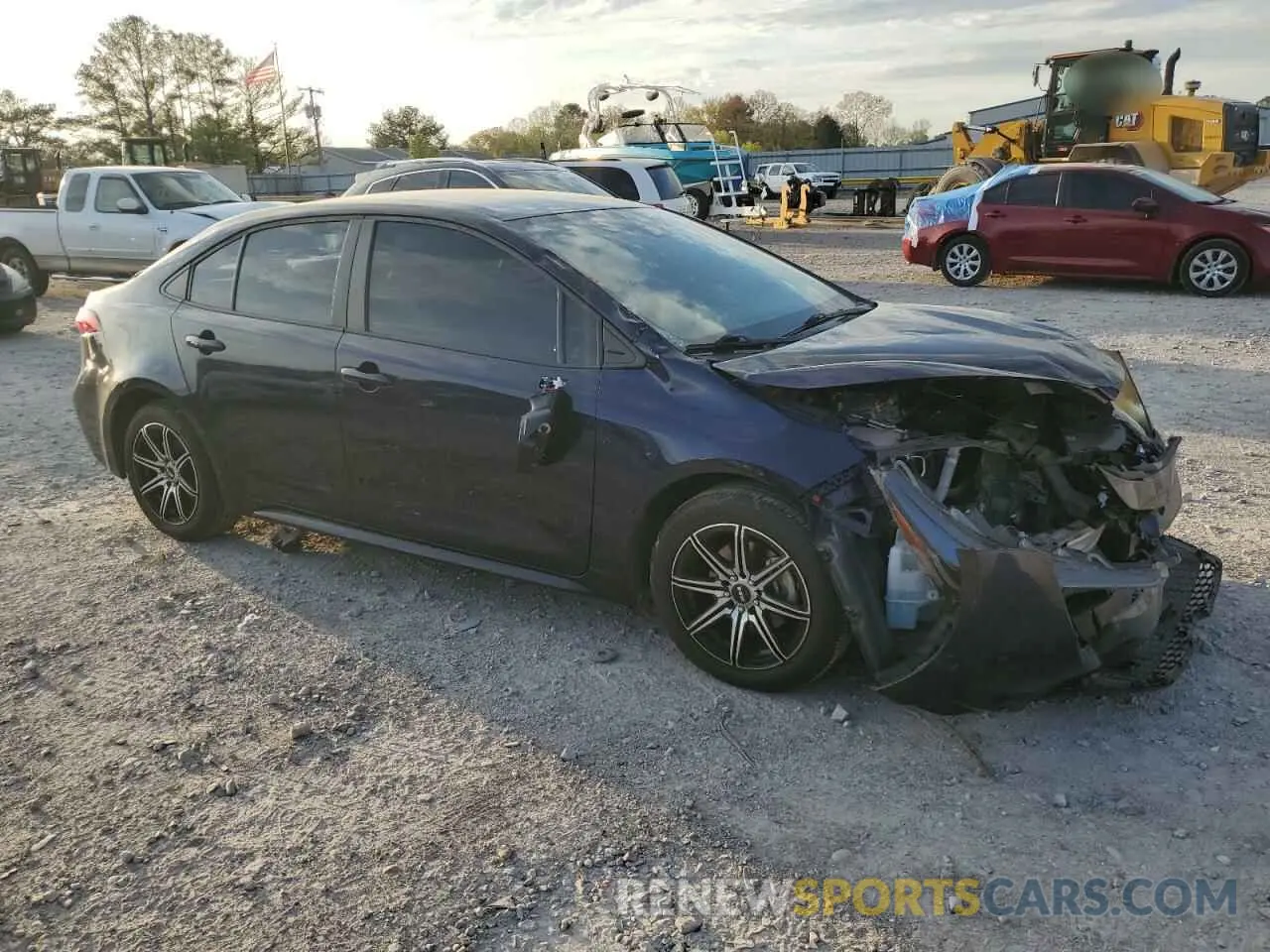 4 Photograph of a damaged car 5YFEPMAE6MP230995 TOYOTA COROLLA 2021