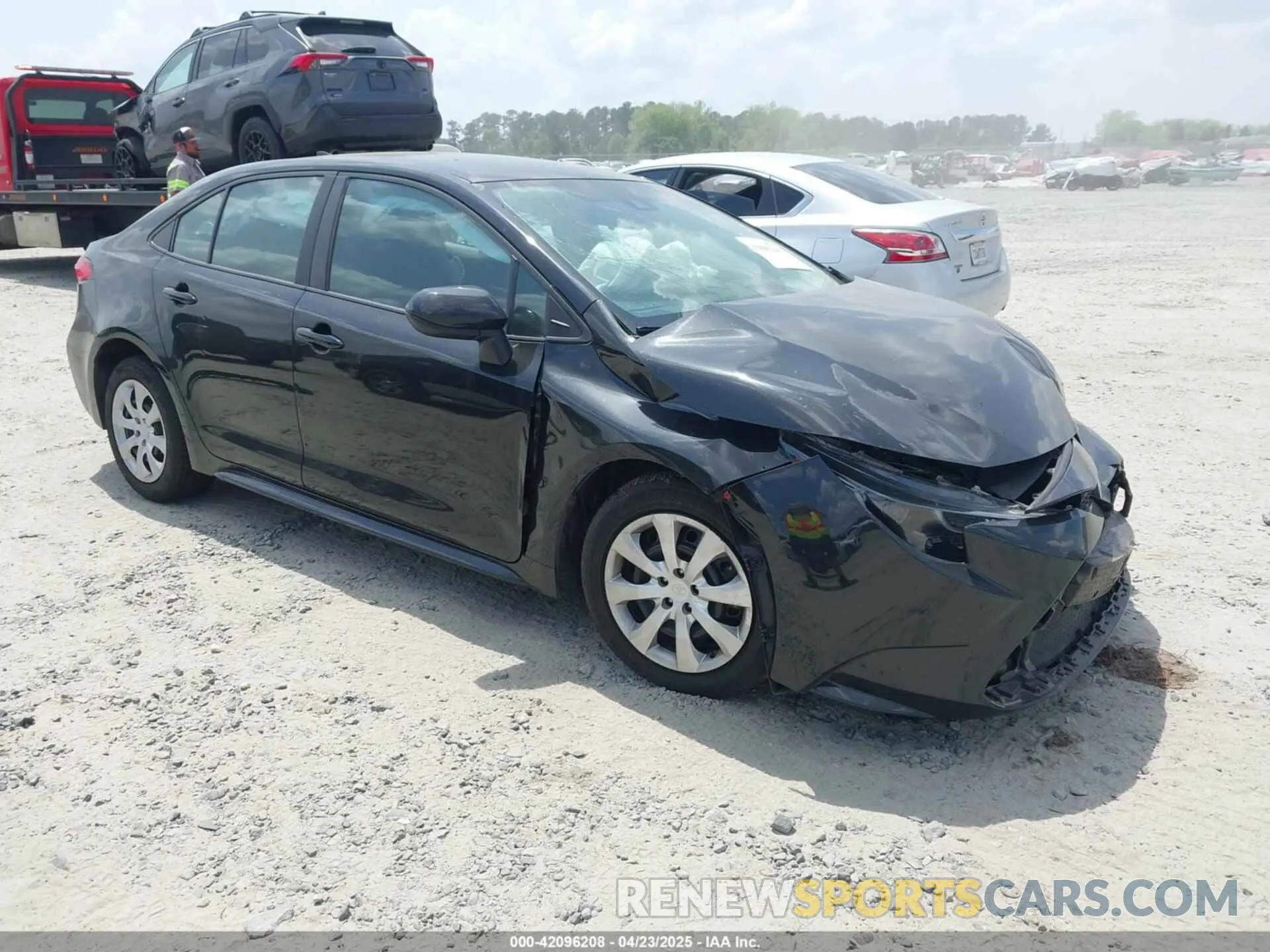 1 Photograph of a damaged car 5YFEPMAE6MP231810 TOYOTA COROLLA 2021