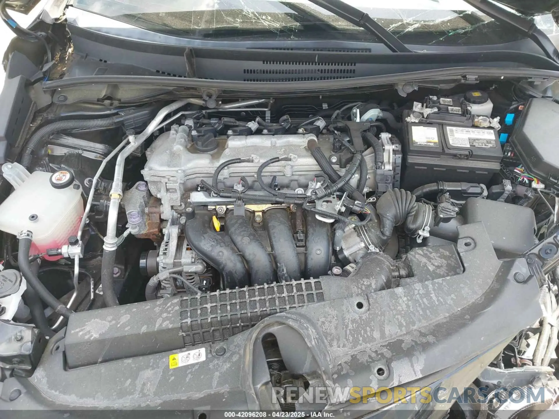 10 Photograph of a damaged car 5YFEPMAE6MP231810 TOYOTA COROLLA 2021