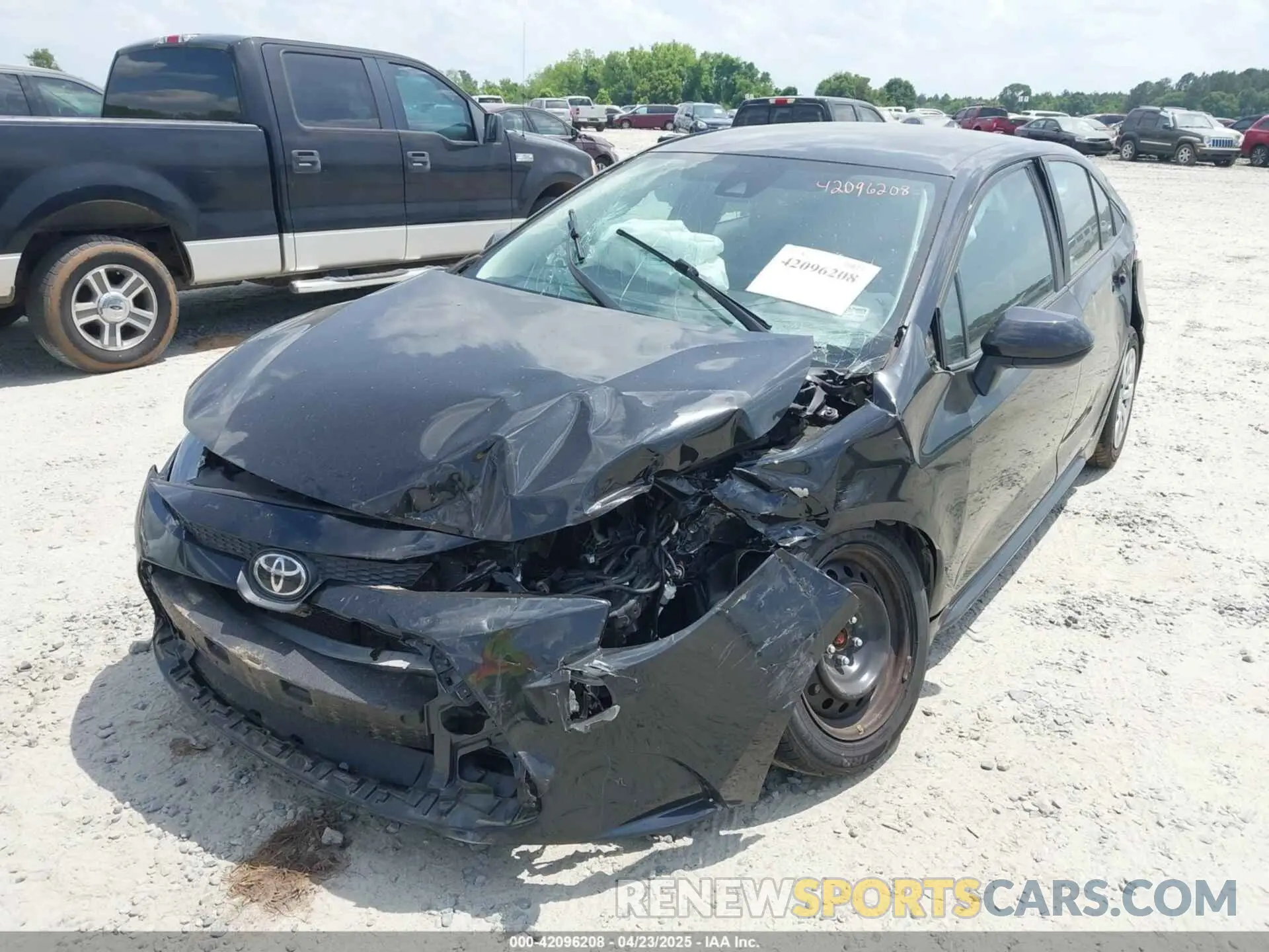 6 Photograph of a damaged car 5YFEPMAE6MP231810 TOYOTA COROLLA 2021