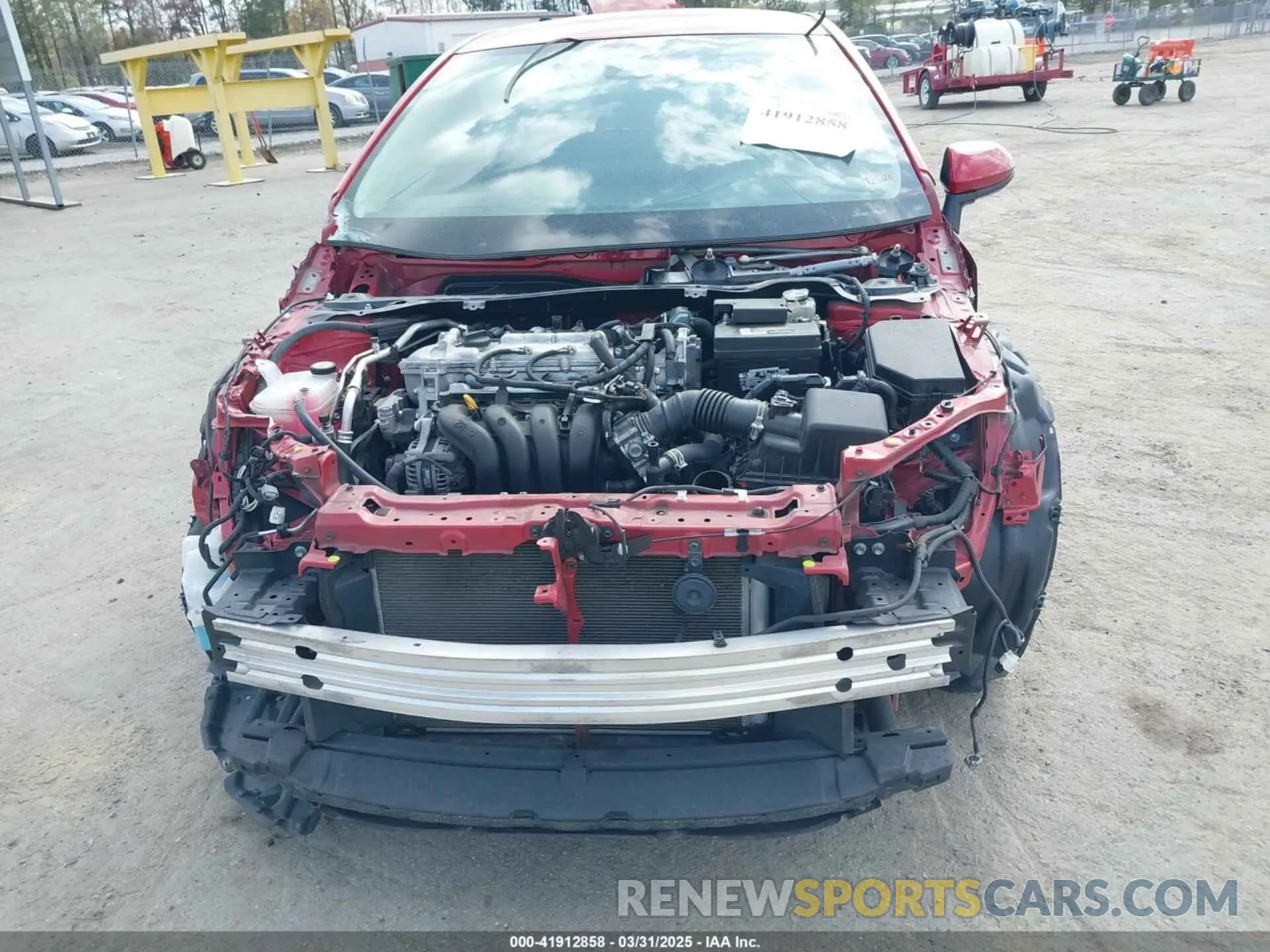12 Photograph of a damaged car 5YFEPMAE6MP240538 TOYOTA COROLLA 2021
