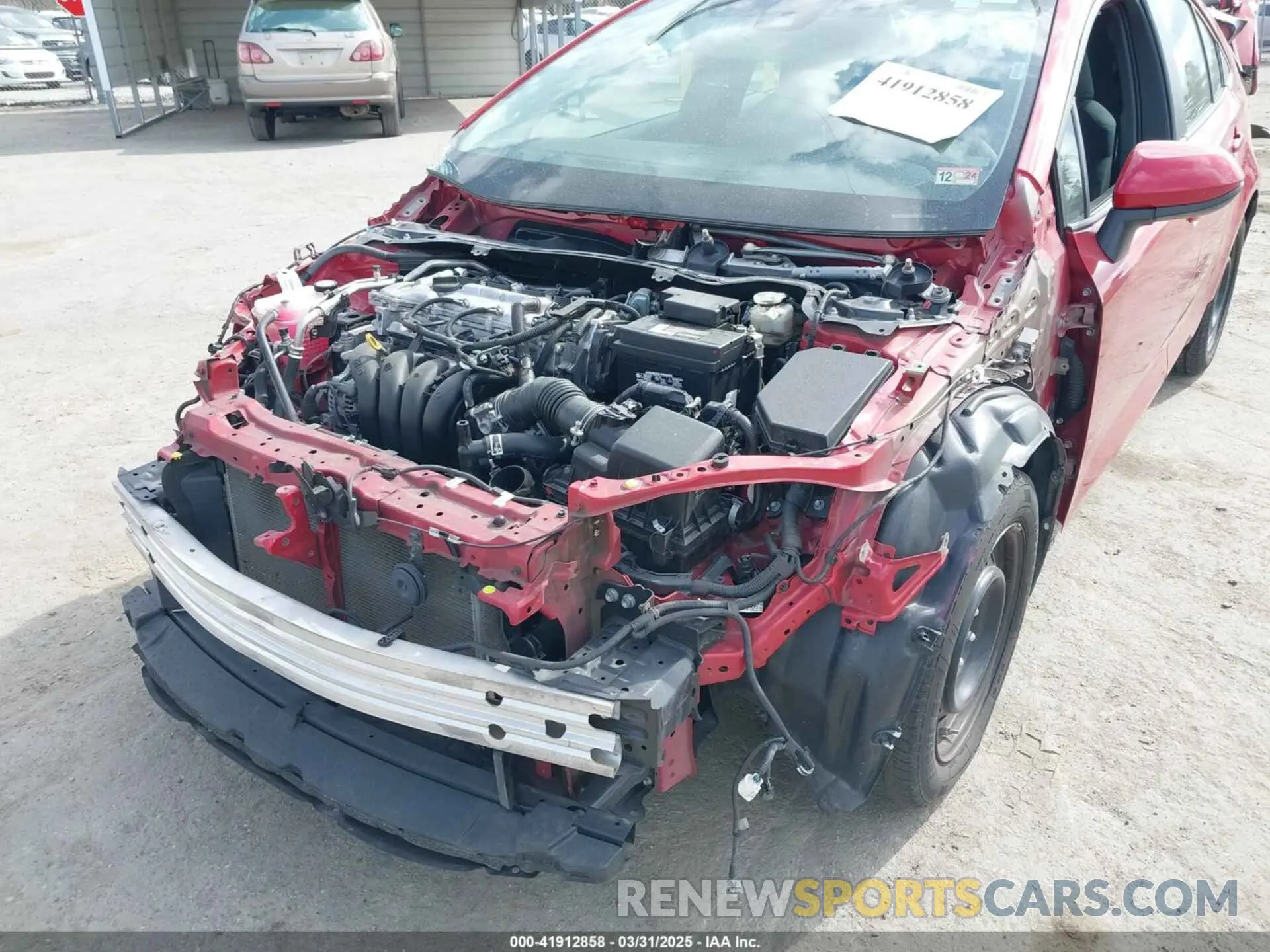 6 Photograph of a damaged car 5YFEPMAE6MP240538 TOYOTA COROLLA 2021