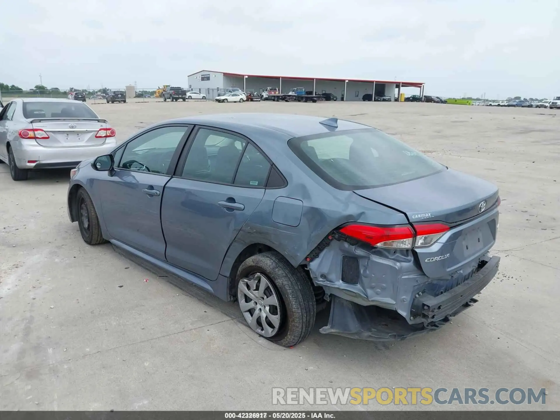 3 Photograph of a damaged car 5YFEPMAE6MP244461 TOYOTA COROLLA 2021