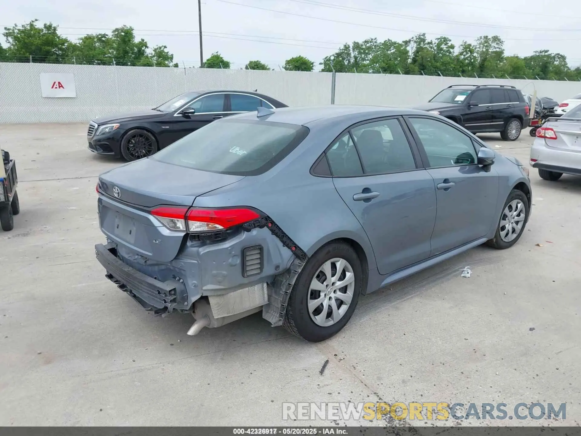 4 Photograph of a damaged car 5YFEPMAE6MP244461 TOYOTA COROLLA 2021