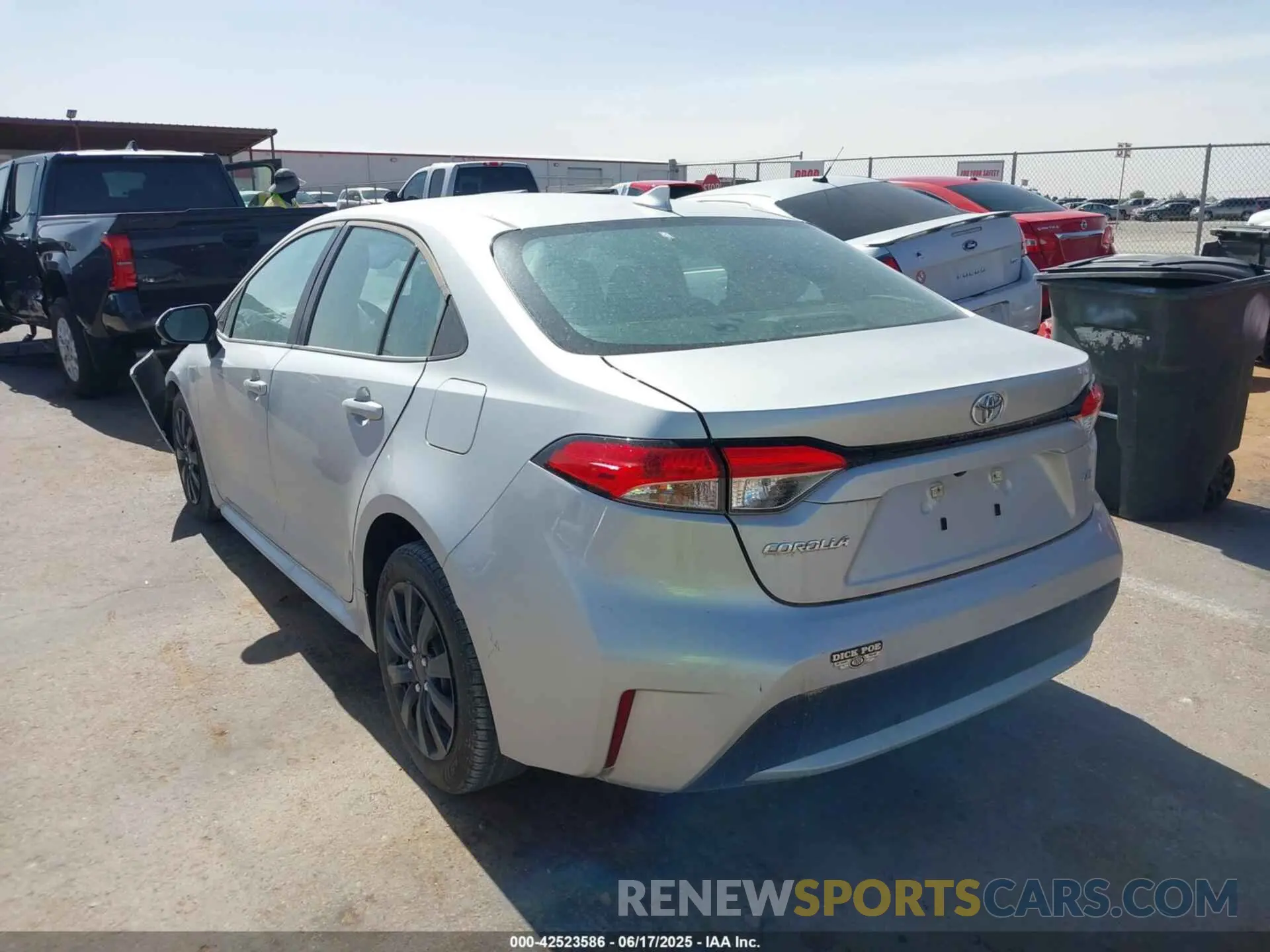 13 Photograph of a damaged car 5YFEPMAE6MP247408 TOYOTA COROLLA 2021