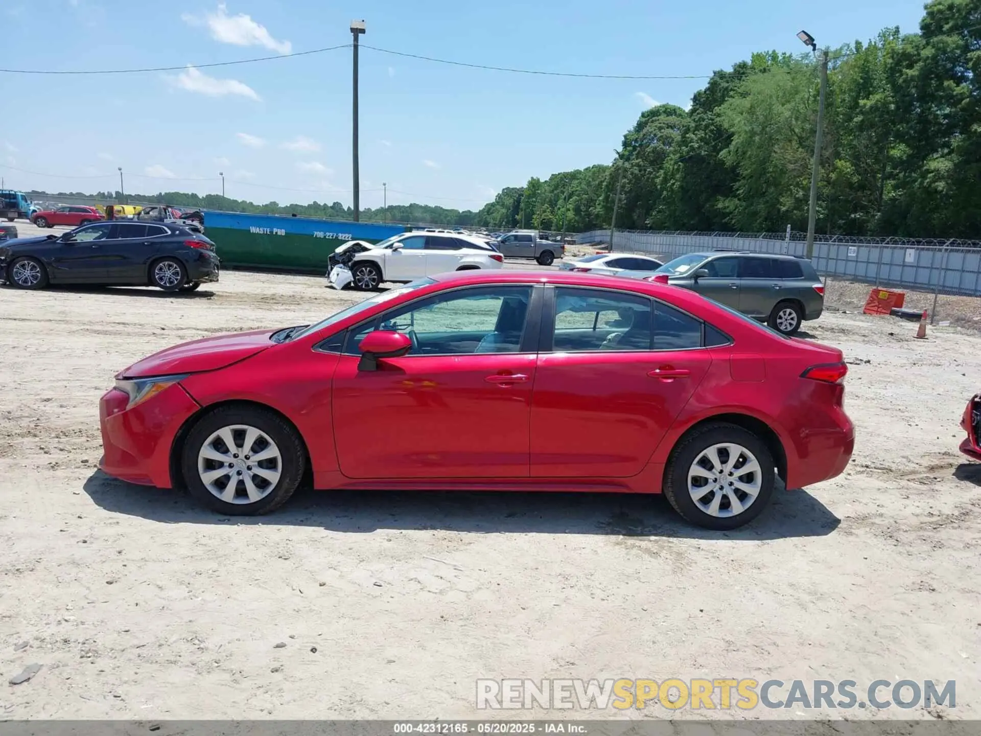14 Photograph of a damaged car 5YFEPMAE6MP251720 TOYOTA COROLLA 2021