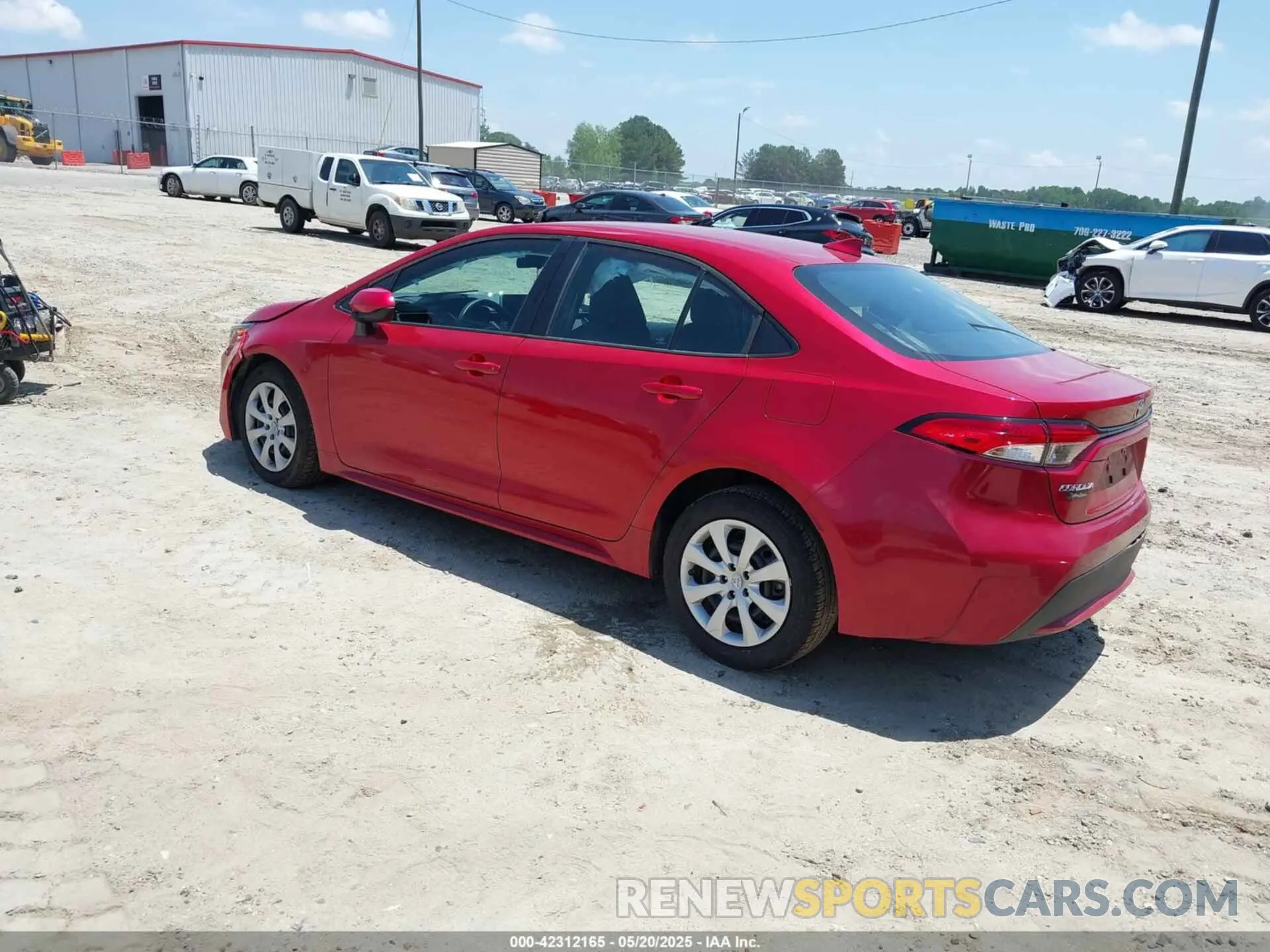 3 Photograph of a damaged car 5YFEPMAE6MP251720 TOYOTA COROLLA 2021