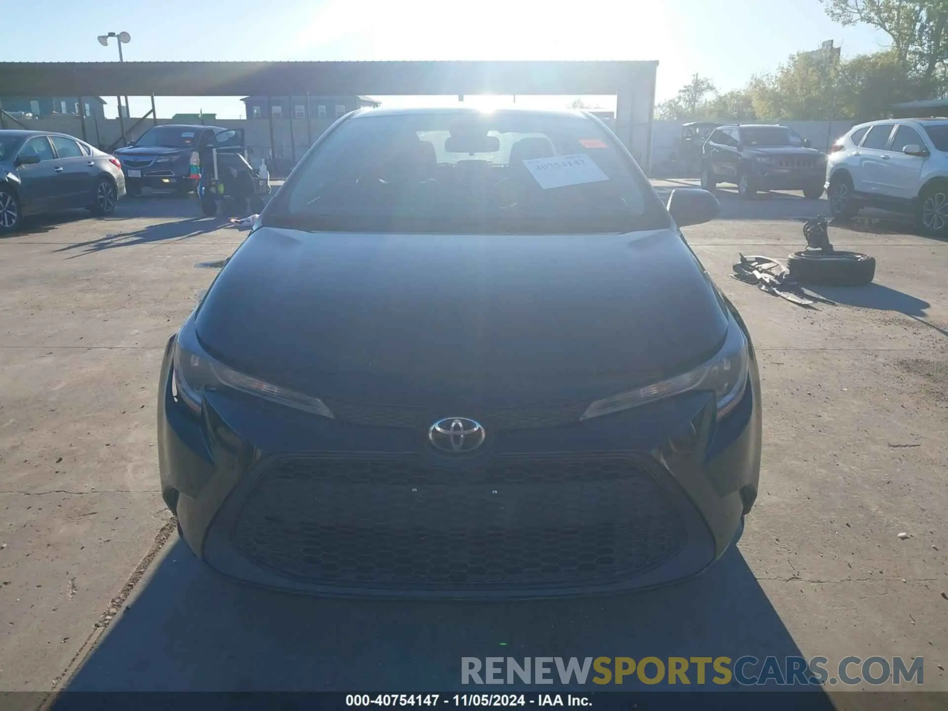 12 Photograph of a damaged car 5YFEPMAE6MP252351 TOYOTA COROLLA 2021