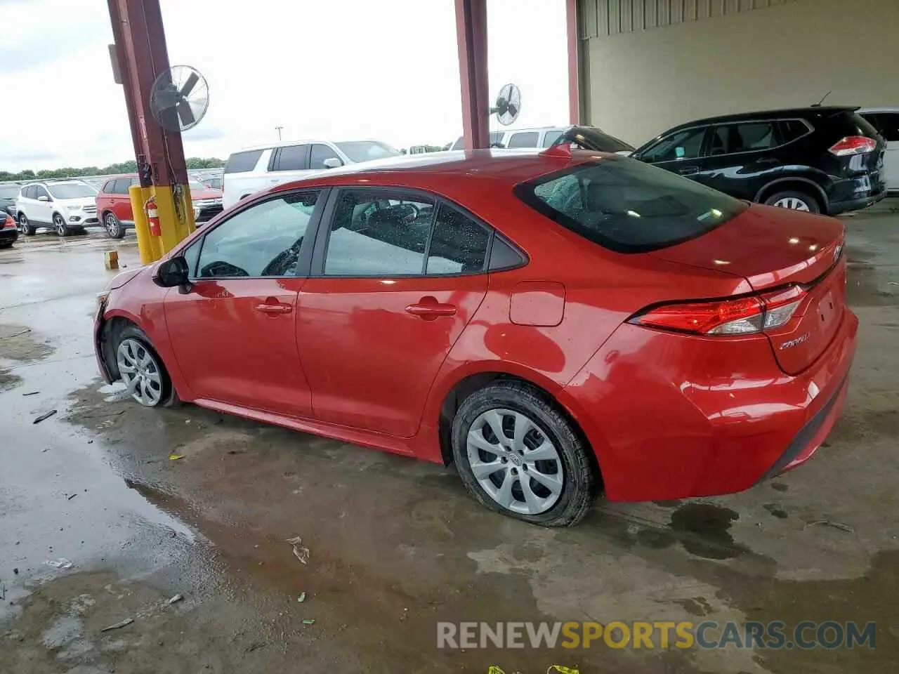 2 Photograph of a damaged car 5YFEPMAE6MP252981 TOYOTA COROLLA 2021