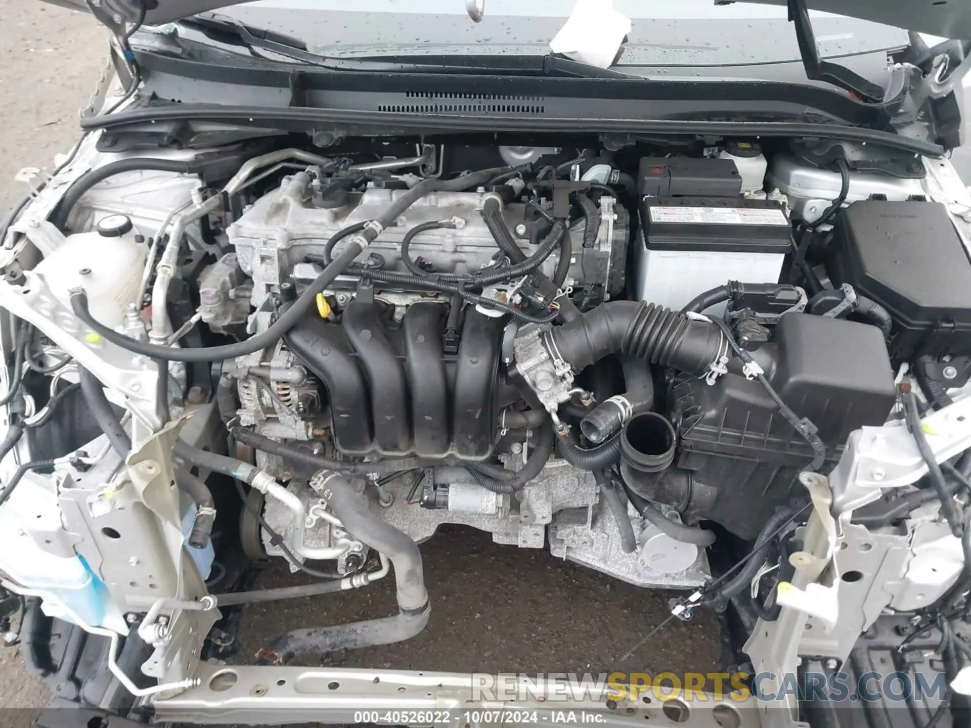 10 Photograph of a damaged car 5YFEPMAE6MP254200 TOYOTA COROLLA 2021