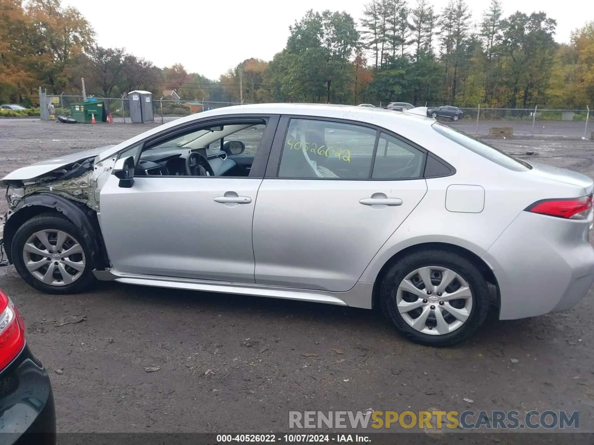15 Photograph of a damaged car 5YFEPMAE6MP254200 TOYOTA COROLLA 2021