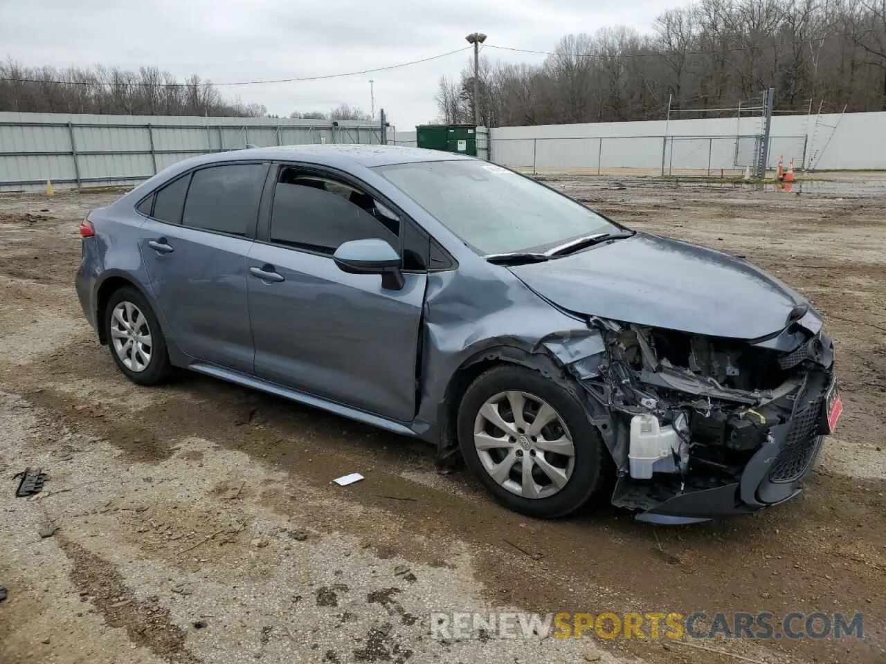4 Photograph of a damaged car 5YFEPMAE6MP258408 TOYOTA COROLLA 2021
