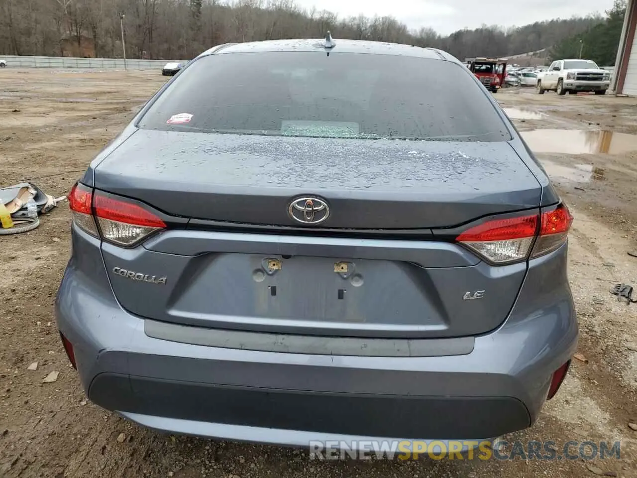 6 Photograph of a damaged car 5YFEPMAE6MP258408 TOYOTA COROLLA 2021