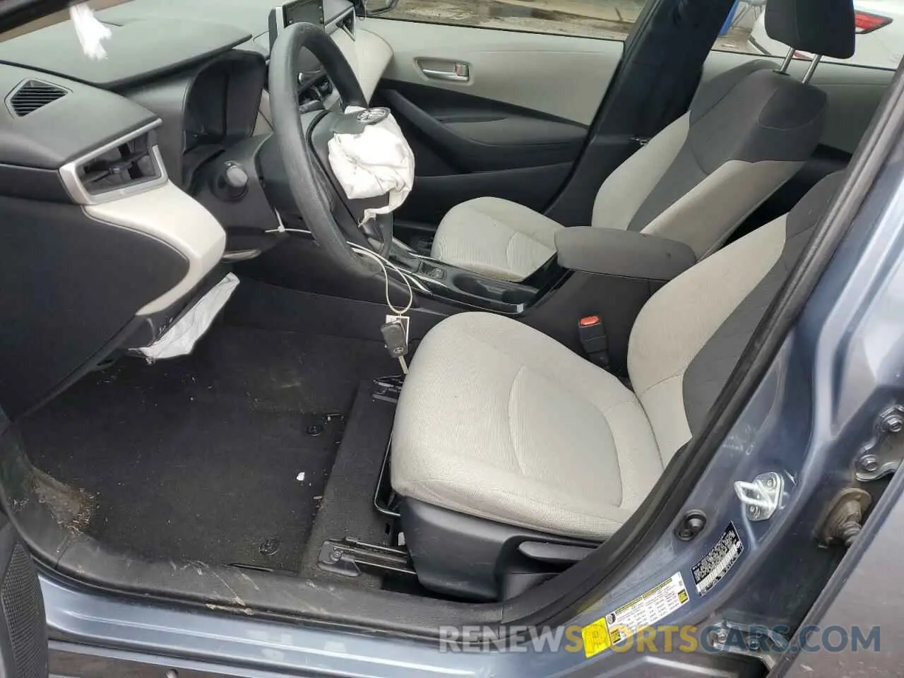 7 Photograph of a damaged car 5YFEPMAE6MP258408 TOYOTA COROLLA 2021