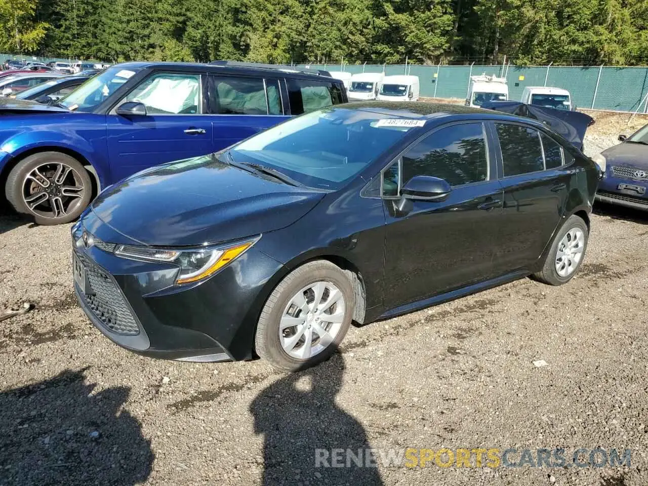 1 Photograph of a damaged car 5YFEPMAE6MP259803 TOYOTA COROLLA 2021