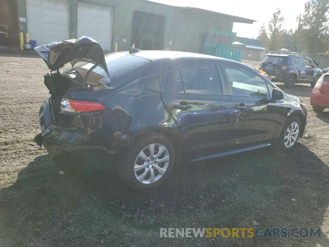 3 Photograph of a damaged car 5YFEPMAE6MP259803 TOYOTA COROLLA 2021