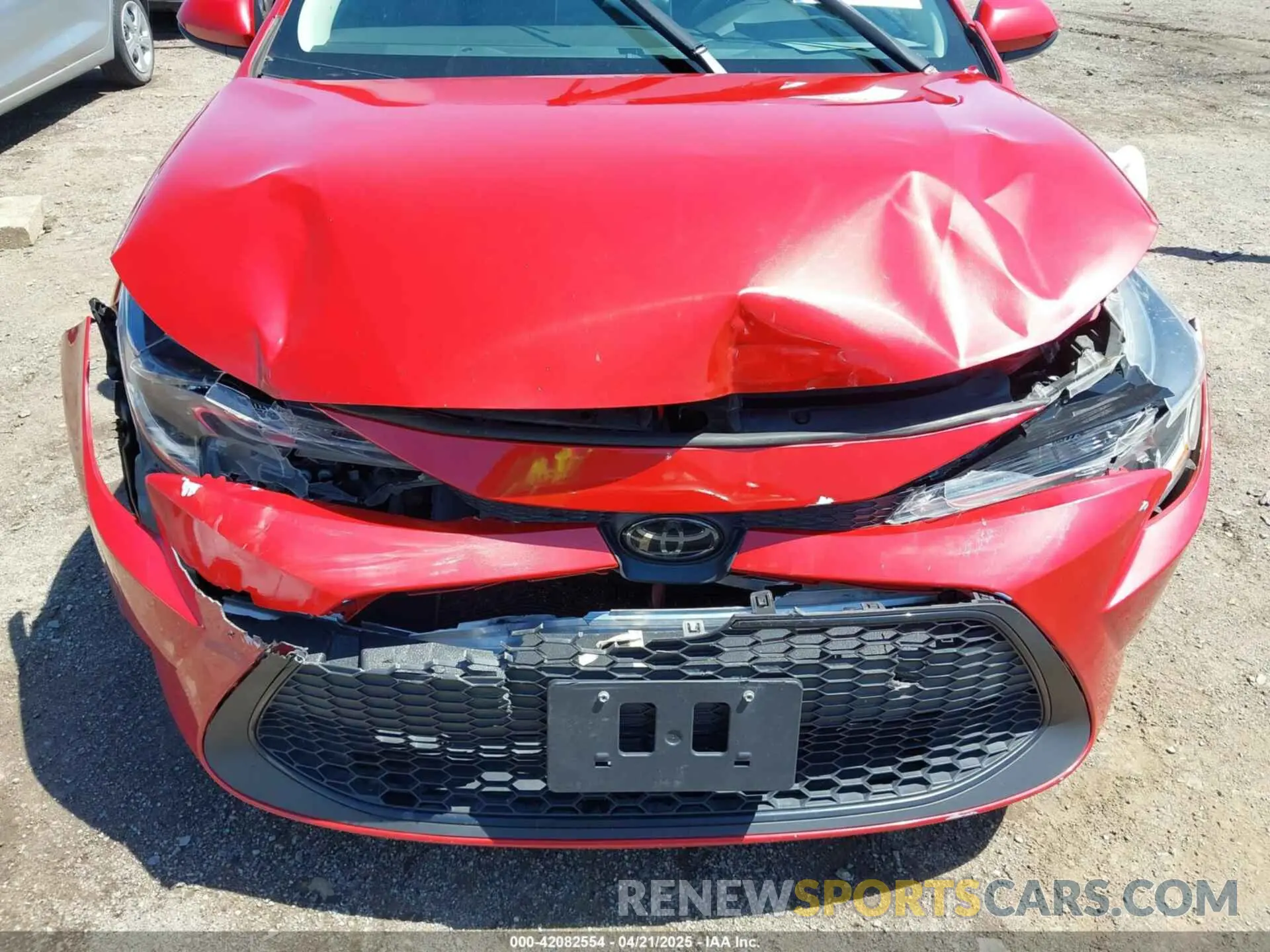 6 Photograph of a damaged car 5YFEPMAE6MP266086 TOYOTA COROLLA 2021