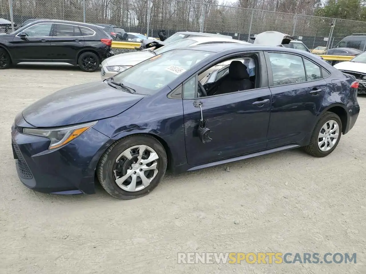1 Photograph of a damaged car 5YFEPMAE6MP271336 TOYOTA COROLLA 2021