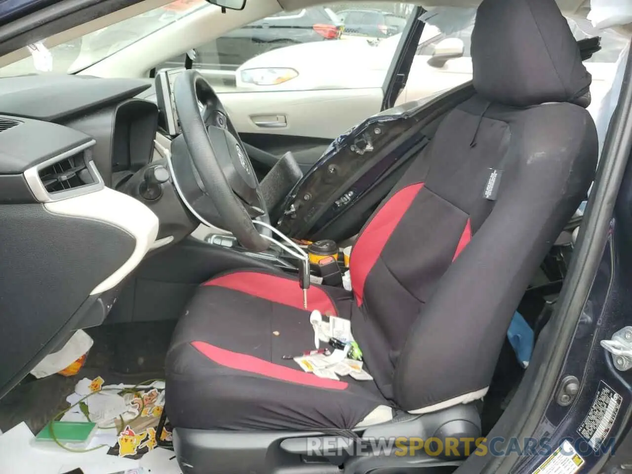 7 Photograph of a damaged car 5YFEPMAE6MP271336 TOYOTA COROLLA 2021