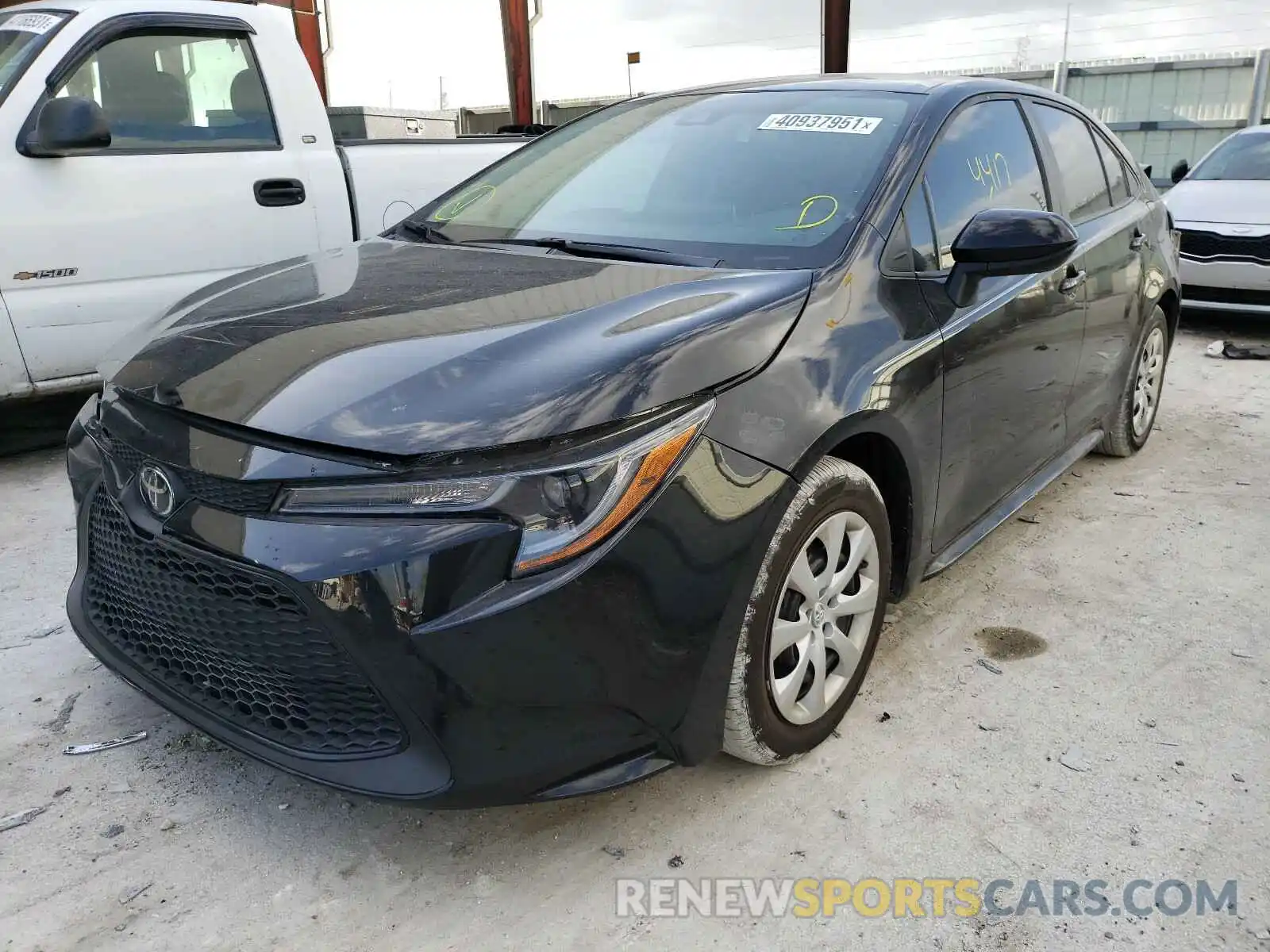 2 Photograph of a damaged car 5YFEPMAE7MP150119 TOYOTA COROLLA 2021