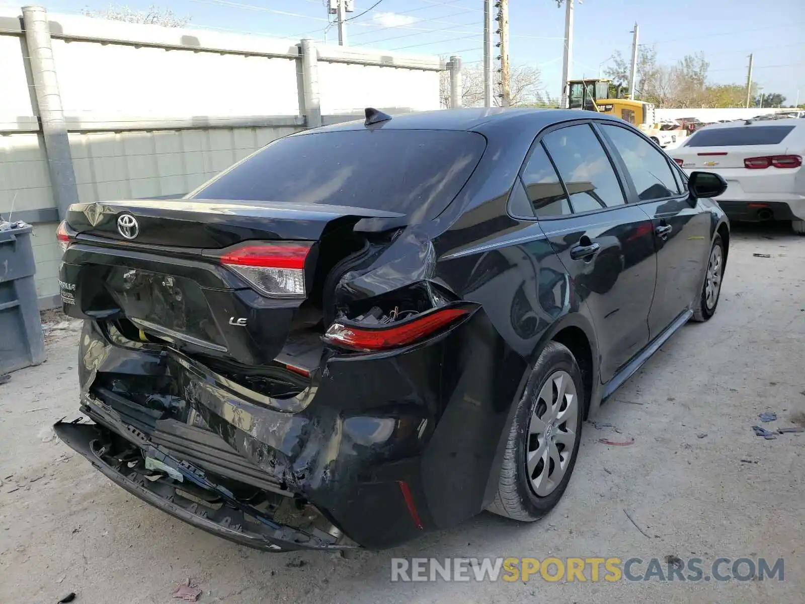 4 Photograph of a damaged car 5YFEPMAE7MP150119 TOYOTA COROLLA 2021