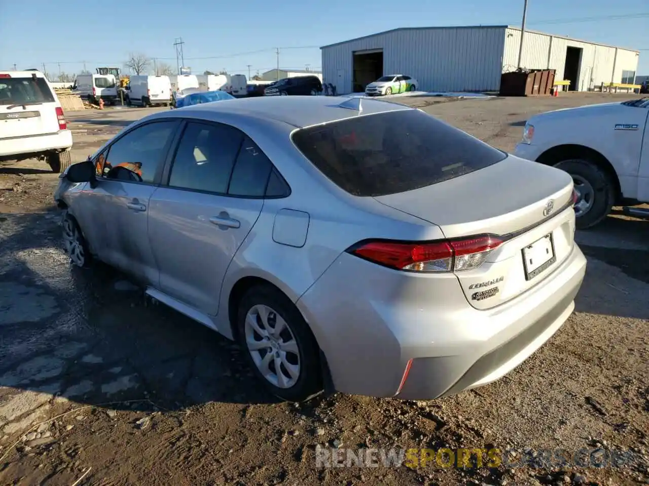 3 Photograph of a damaged car 5YFEPMAE7MP153456 TOYOTA COROLLA 2021